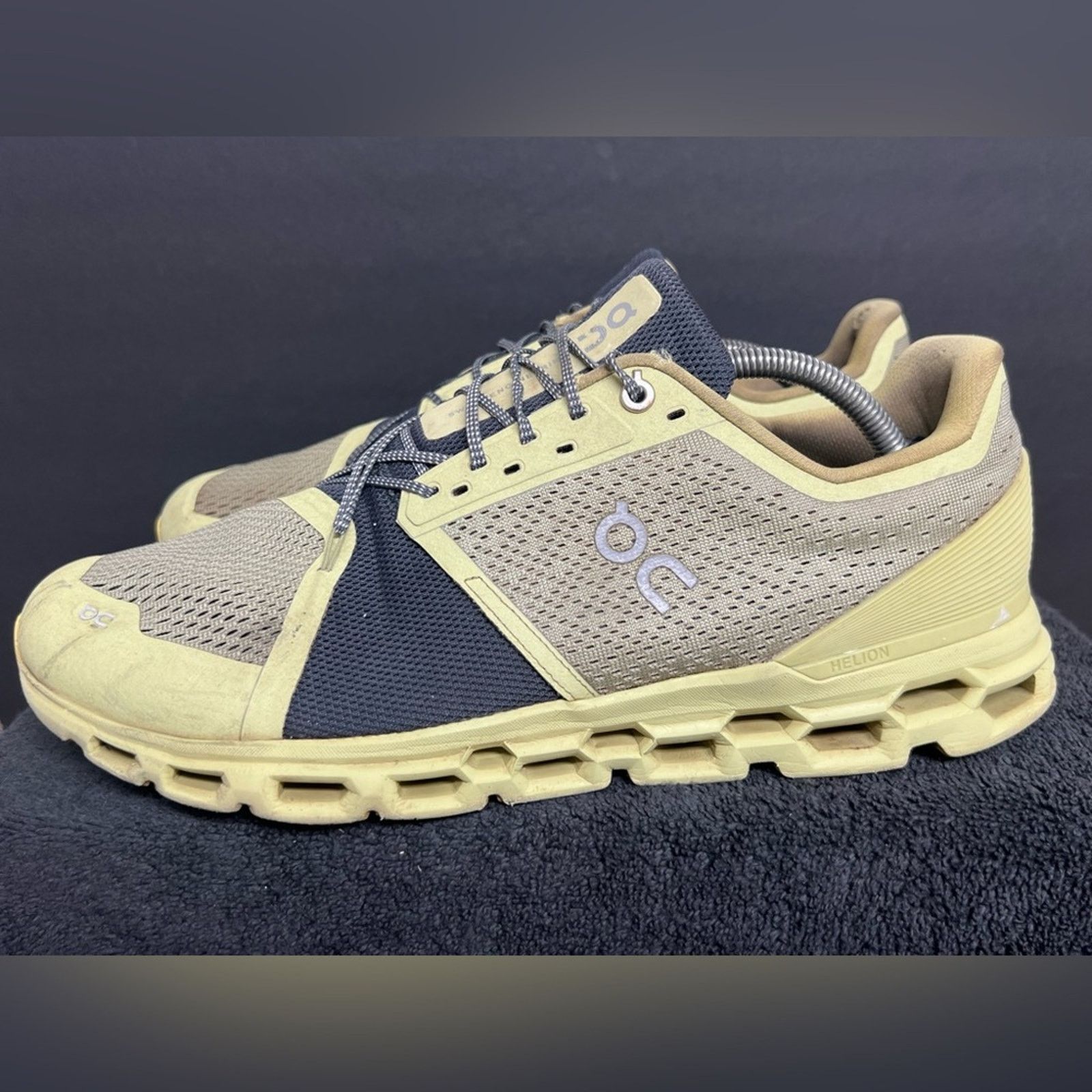 On On Running Cloudstratus Men’s Size 12 Pistachio Grey Shoes Size US 12 / EU 45 - 6 Thumbnail
