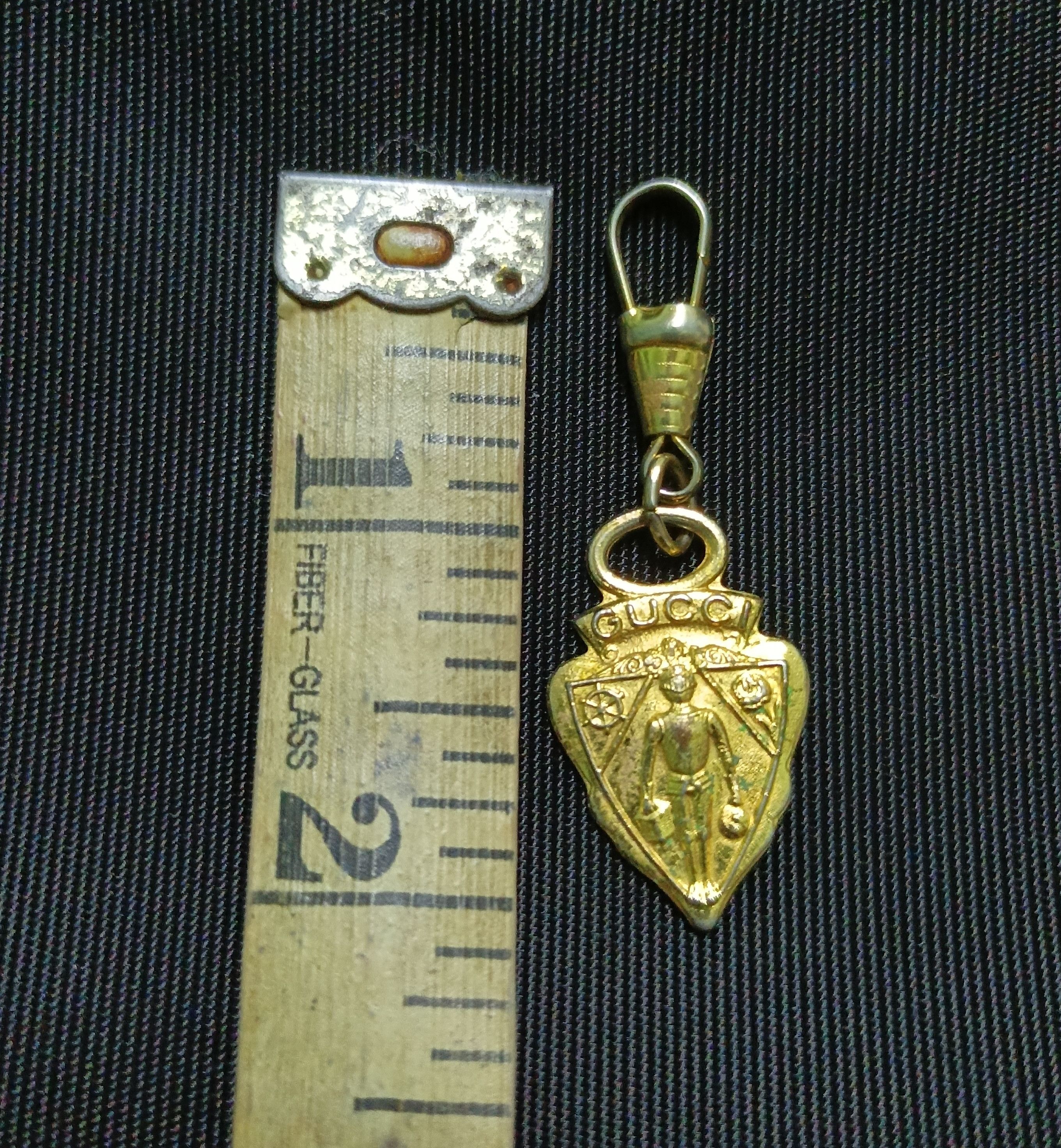 Gucci Vintage Gucci Bag Charm Gold Toned Keychain Size ONE SIZE - 5 Thumbnail
