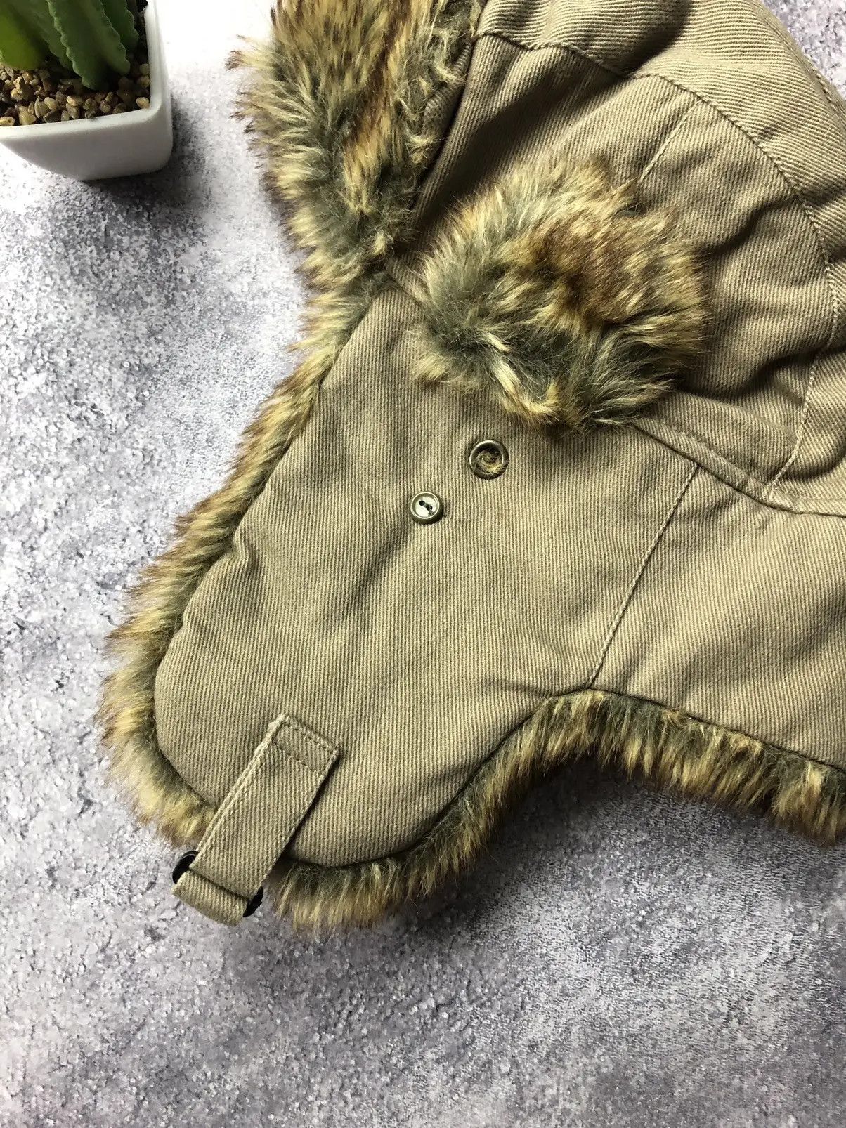 Vintage USHANKA Amazing Faux Fur Y2K Hat (Trapper Hat) Mohair Hype Size ONE SIZE - 2 Thumbnail