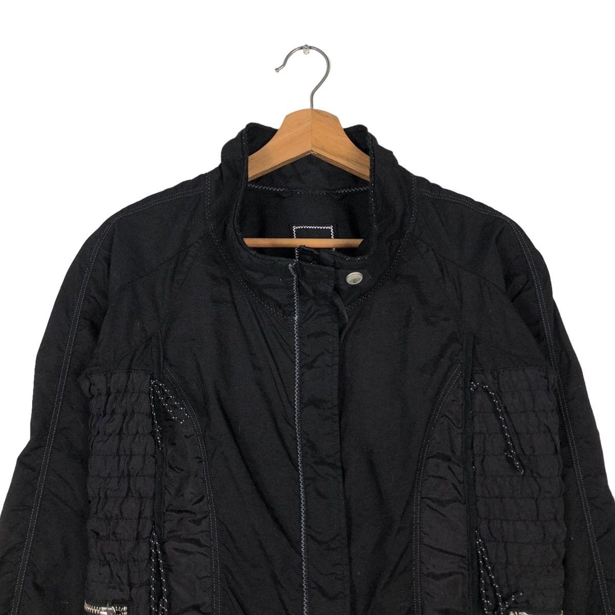 Japanese Brand 🔥Vintage Cropped Biker Jacket Bondage Parachute MFG Japan Size US M / EU 48-50 / 2 - 3 Thumbnail