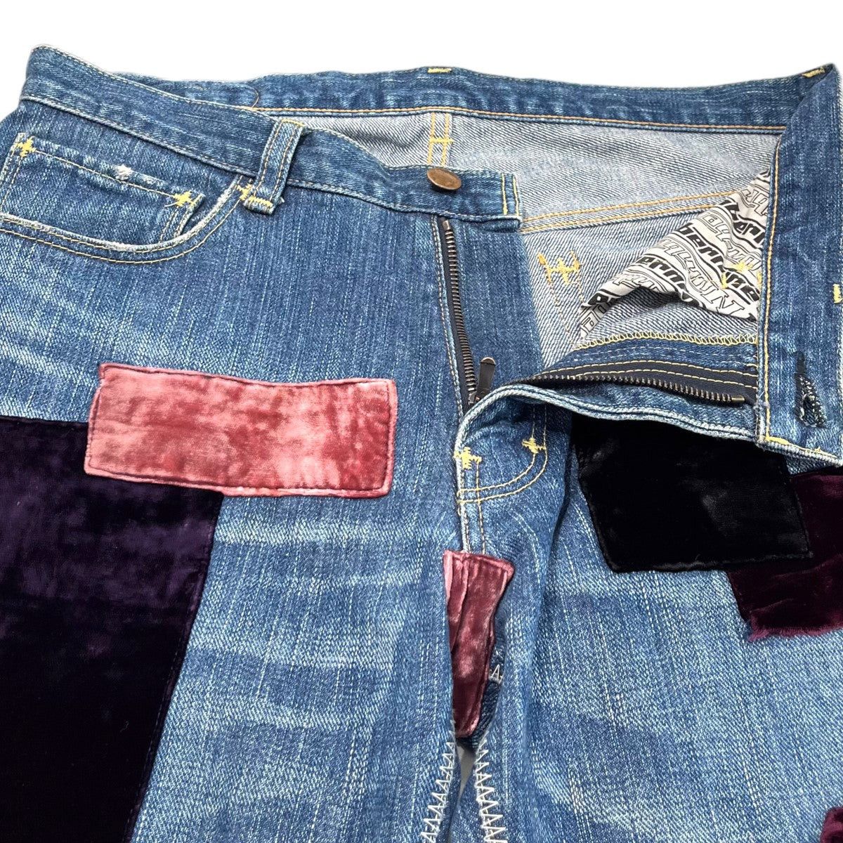 Number (N)ine Number (N)ine 2003AW Denim Pants 0357983495 Size US 29 - 3 Thumbnail