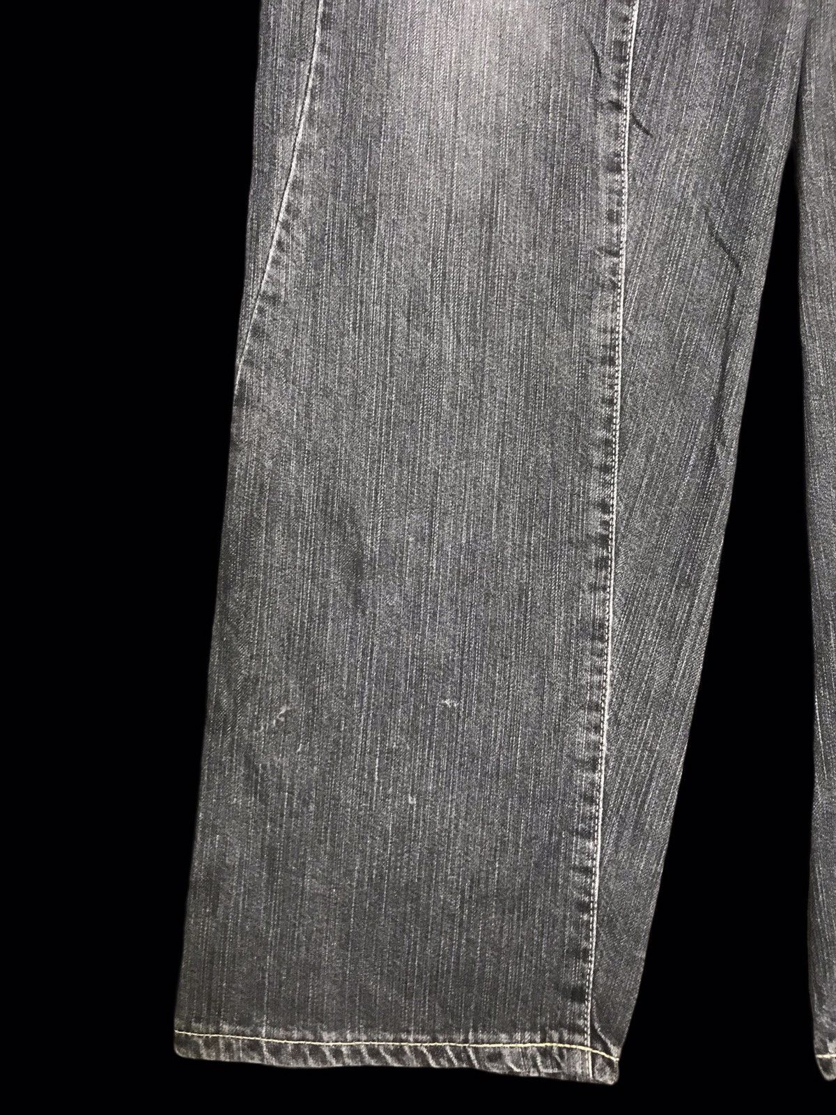 Edwin 💥BAGGY💥EDWIN FUNCTION WIDE BAGGY BLACK WASH AIR DENIM F383 Size US 32 / EU 48 - 9 Thumbnail