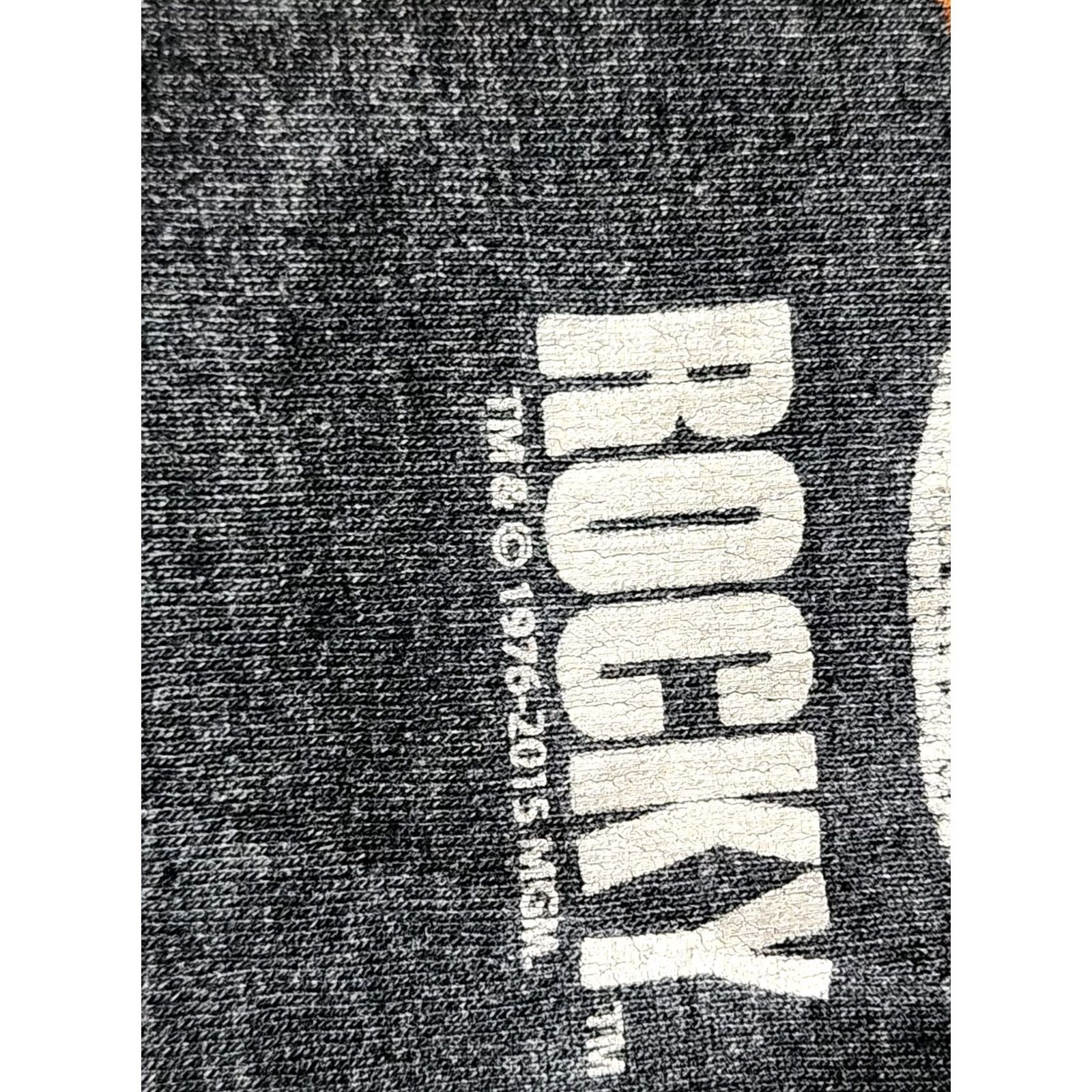 Jerzees Mens XL JERZEES T Shirt Gray Rocky Micks Philadelphia PA Boxing Movie Distressed Crew Neck Short Sleeve Vintage: No Size US XL / EU 56 / 4 - 4 Thumbnail