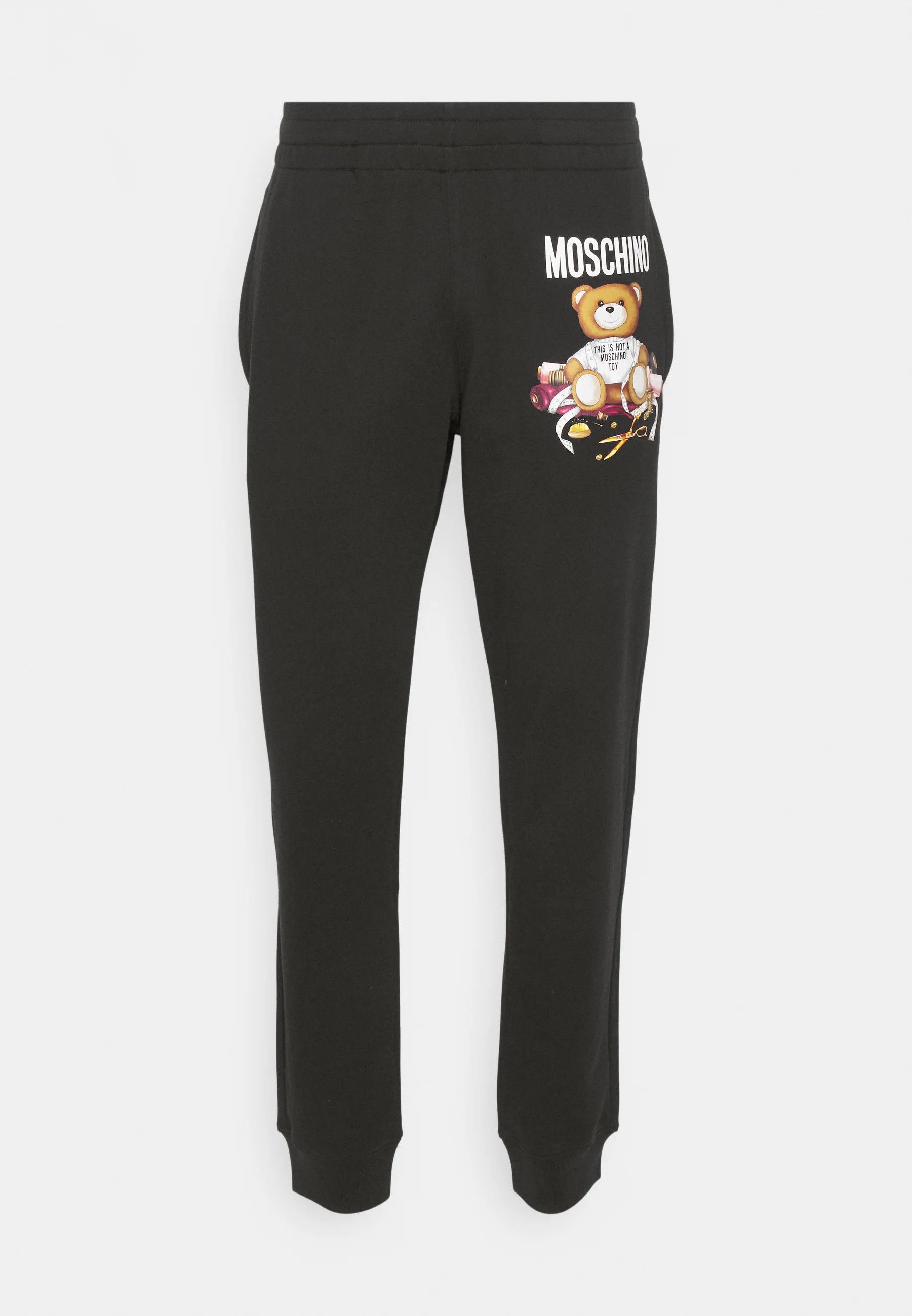 Moschino o1y0225 Logo Jogger & Sweatpant in Black Size US 32 / EU 48 - 1 Thumbnail