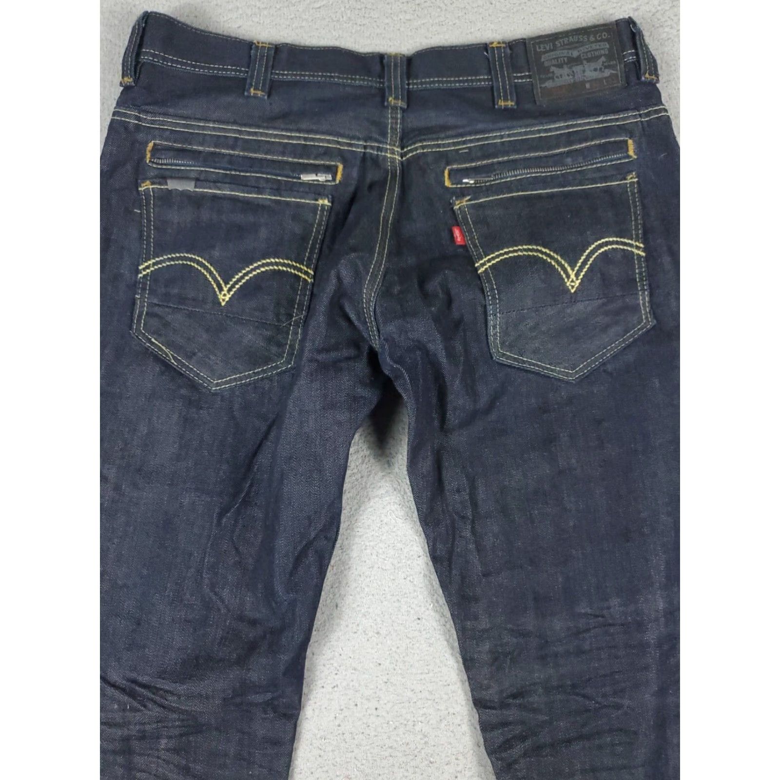 Levi's Levis 511 Jeans Mens 38x32 Blue Straight Leg Denim Pants Size US 38 / EU 54 - 7 Thumbnail