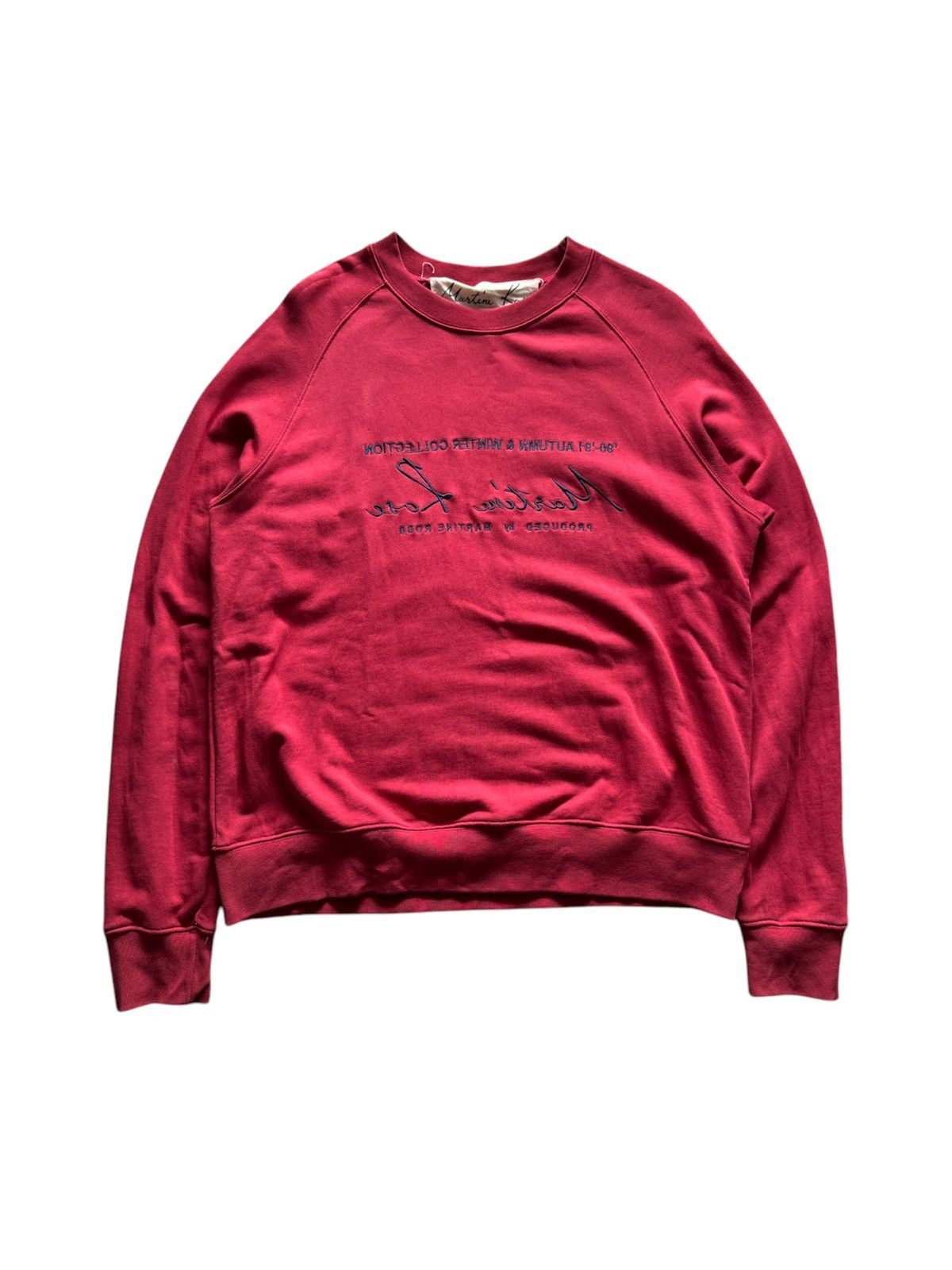 Martine Rose Martine Rose Embroid Reverse Logo Sweatshirt Size US M / EU 48-50 / 2 - 1 Thumbnail