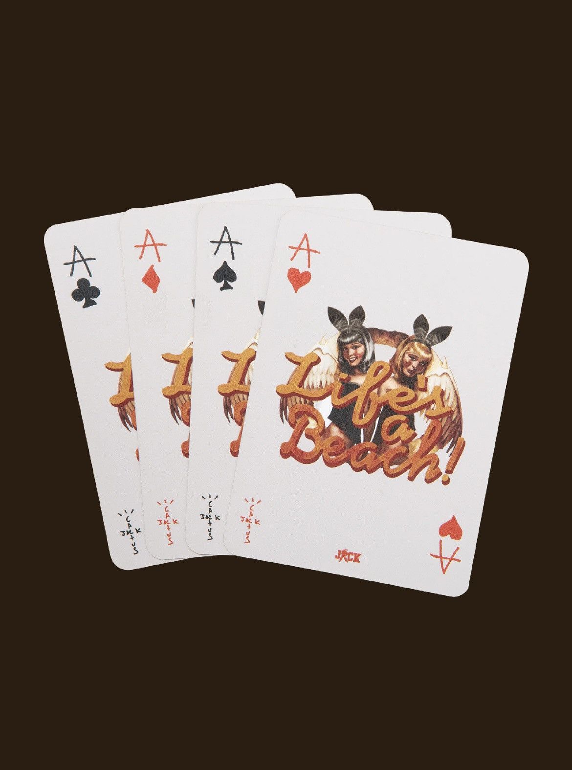 Playboy Travis Scott Cactus Jack Playing Cards Size ONE SIZE - 4 Thumbnail
