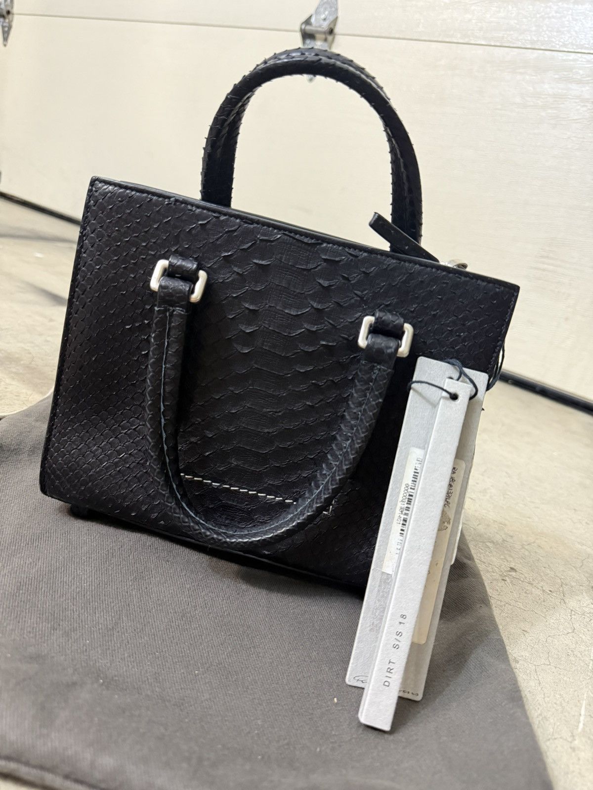 Rick owes money belt ボディーバッグ Rick owes money belt ボディーバッグ Rick Owens Black Money Belt