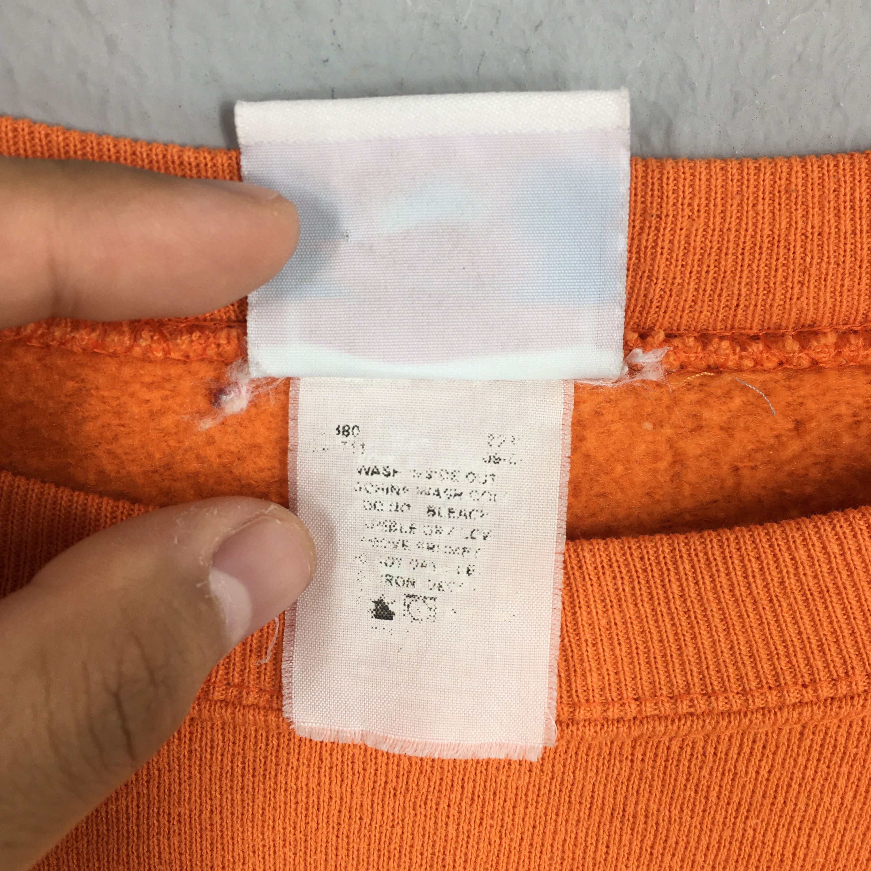 NFL × Vintage Vintage Cleveland Browns Rugby NFL Orange Sweatshirt Medium Size US M / EU 48-50 / 2 - 6 Thumbnail