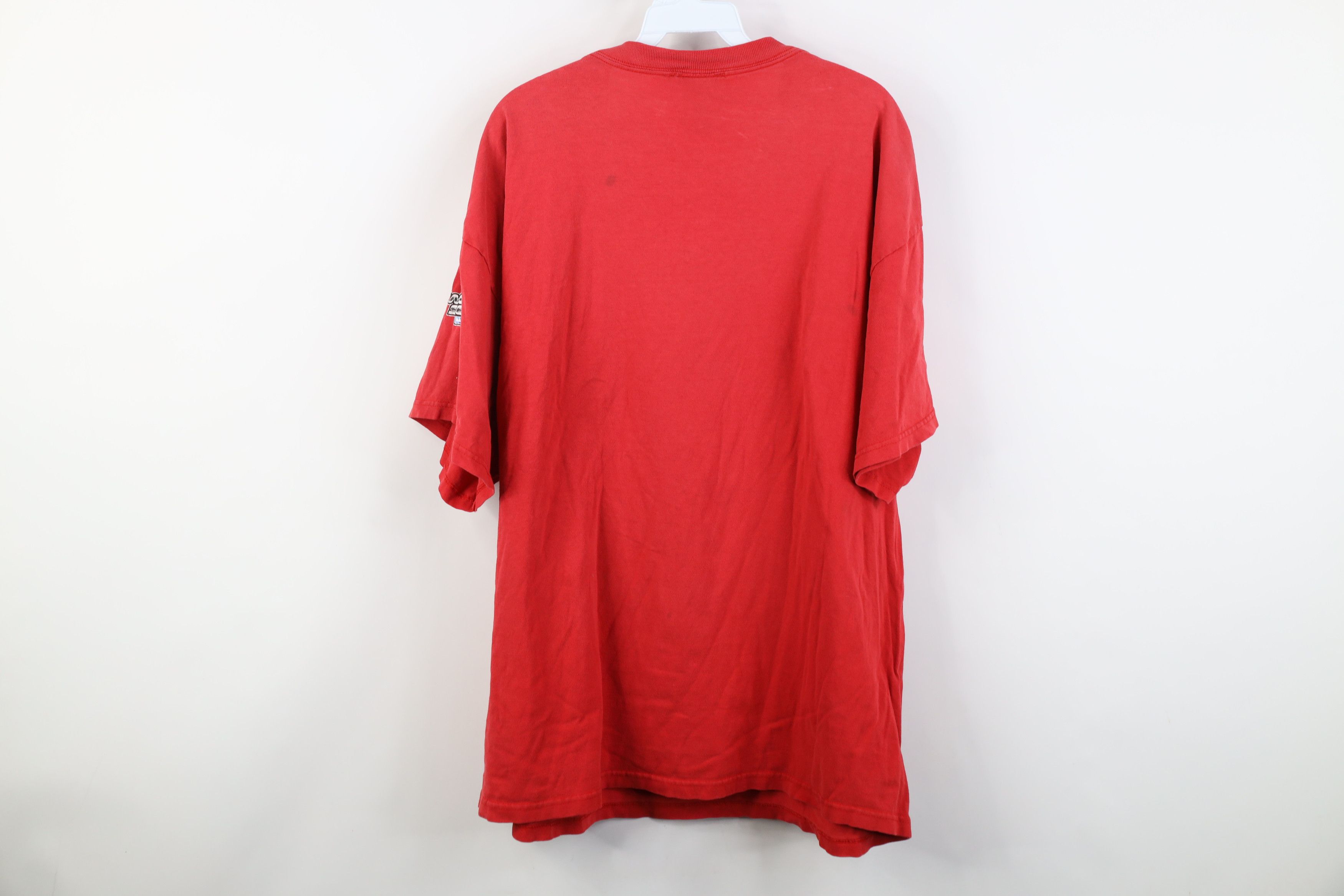 Adidas Vintage Y2K Adidas Boston Red Sox Baseball T-Shirt Red Size US XXL / EU 58 / 5 - 16 Thumbnail