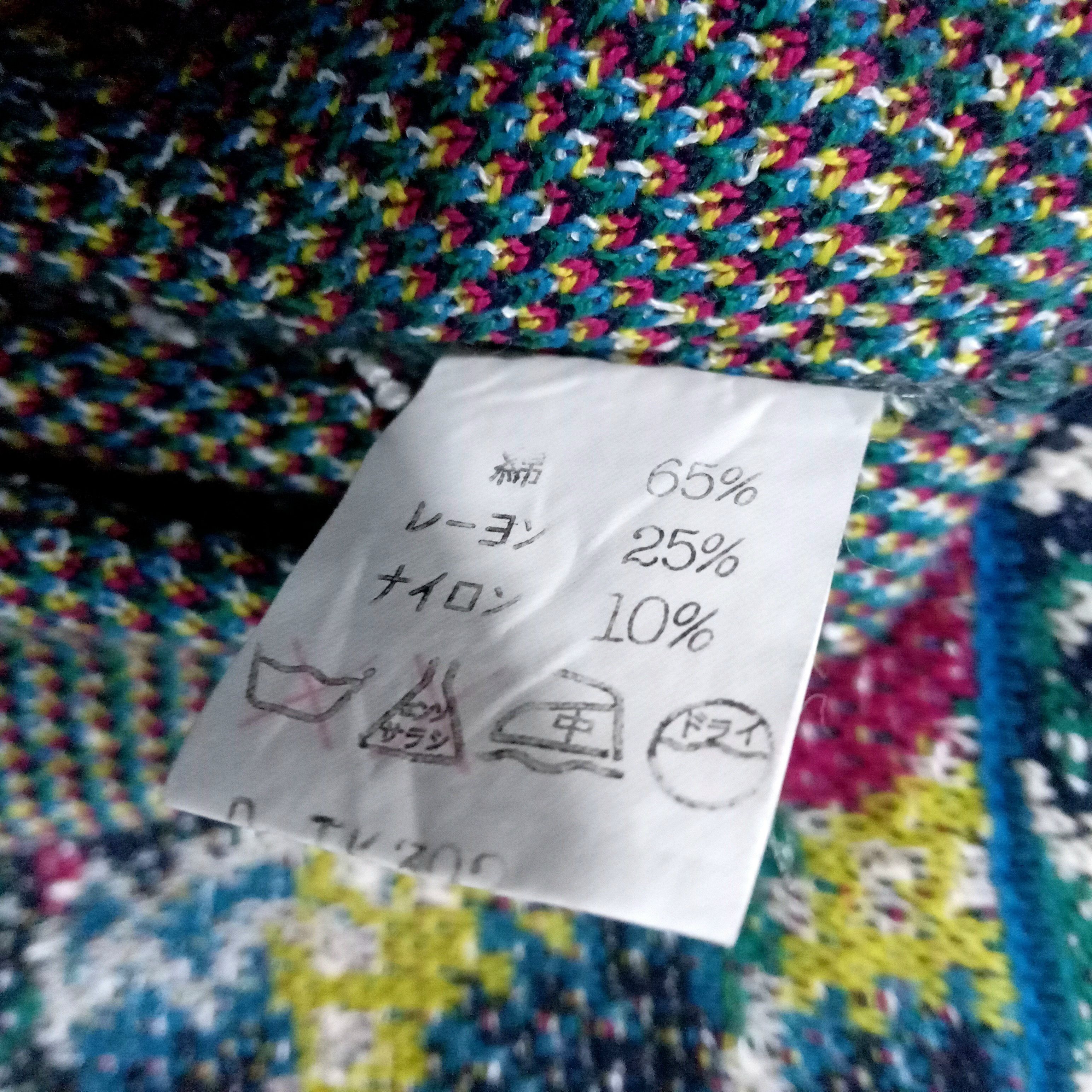 Coogi × Missoni Missoni knitwear 3d flower multi color Size US L / EU 52-54 / 3 - 8 Thumbnail