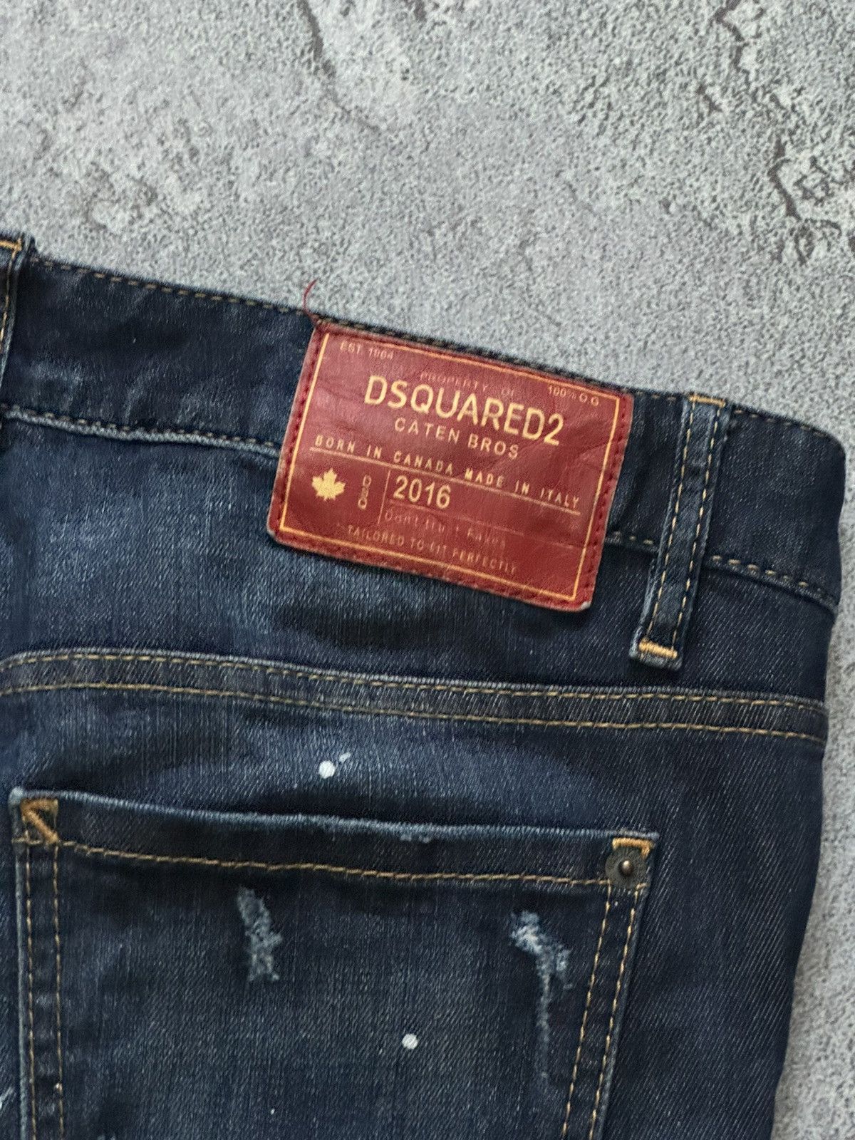 Dsquared2 Dsquared2 44 Wmns distressed denim pant trouser Jean chino Size 30" / US 8 / IT 44 - 19 Thumbnail