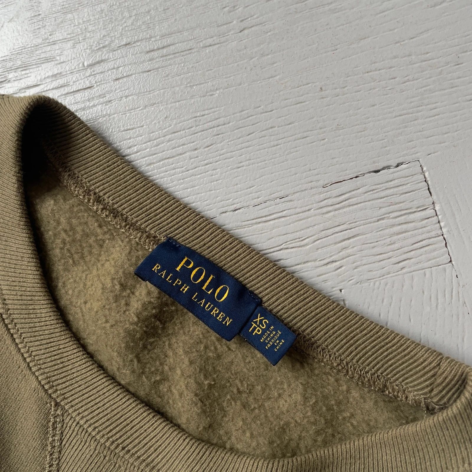 Polo Ralph Lauren Polo by Ralph Lauren Military Sweatshirt Khaki Size US XS / EU 42 / 0 - 6 Thumbnail