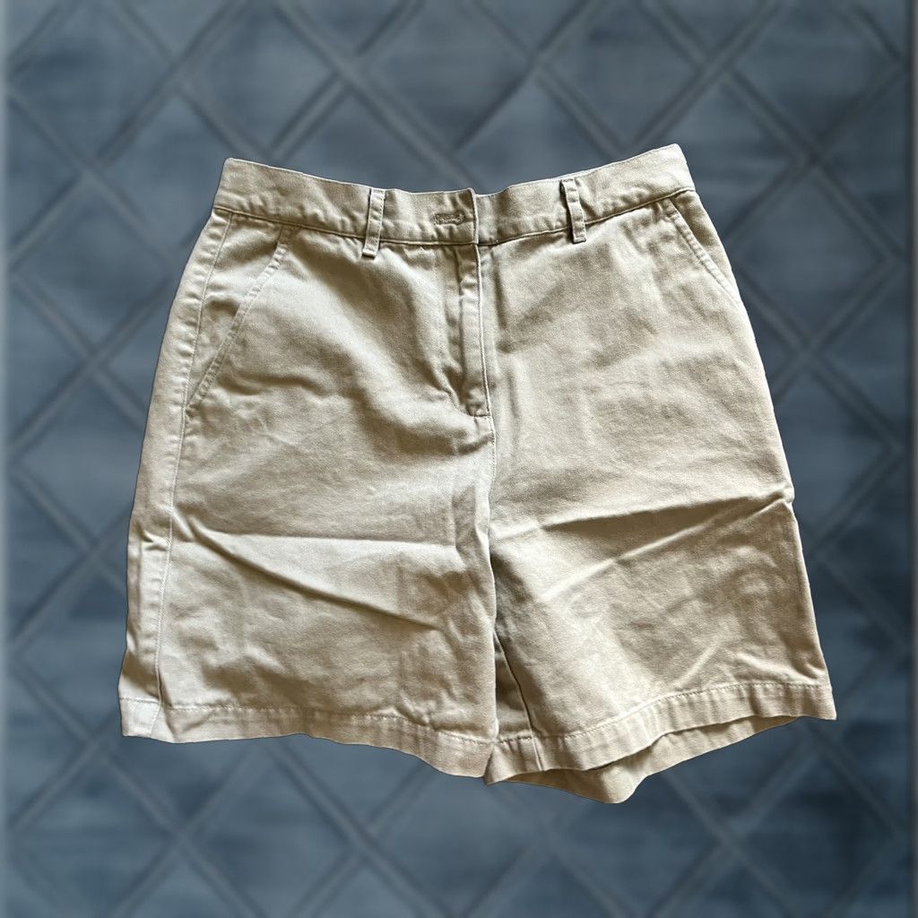 Ralph Lauren Lauren Ralph Lauren Jeans Co Shorts 4 Flat Front Chino Mid Rise Womans Size 27" / US 4 / IT 40 - 1 Thumbnail