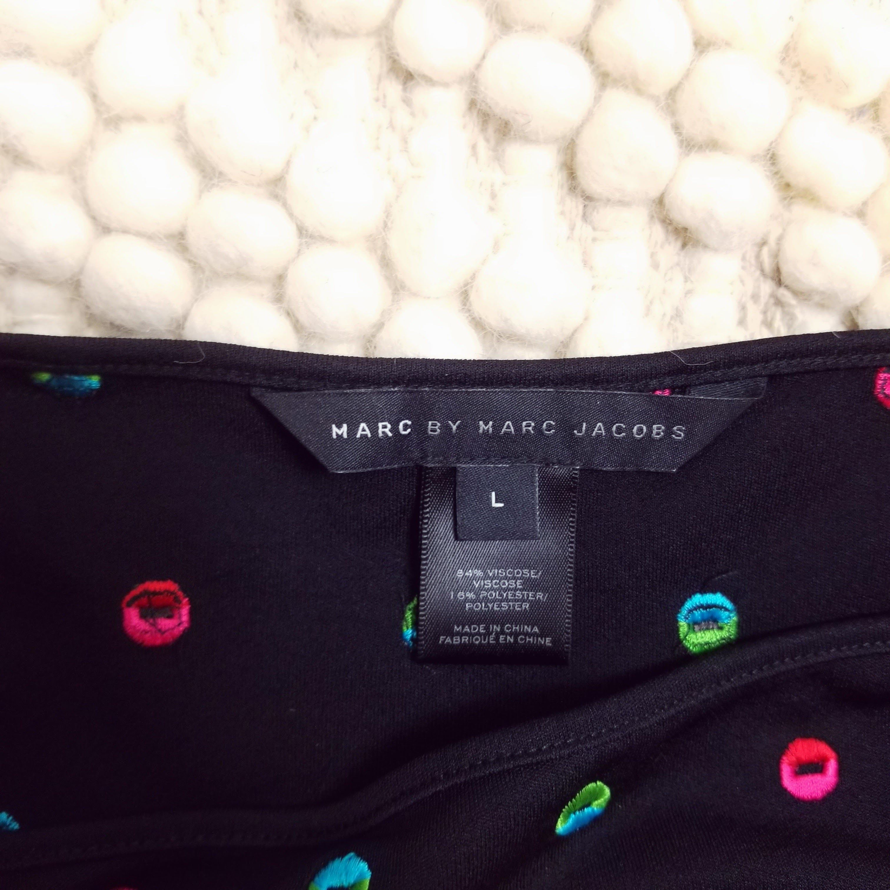 Marc by Marc Jacobs Embroidered Dress Size L / US 10 / IT 46 - 10 Thumbnail