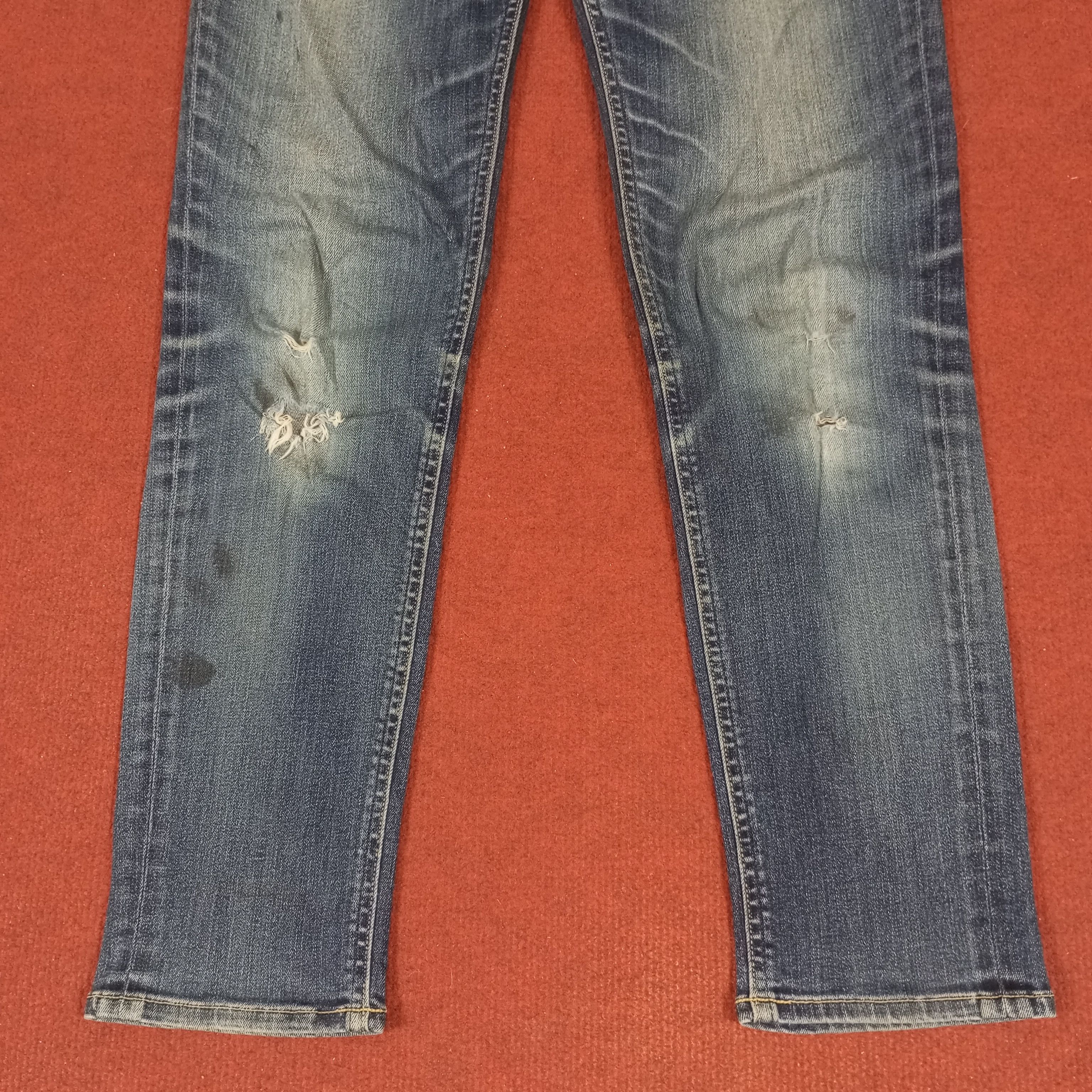 Japanese Brand × Vintage Mariebelle Jean Streetwear Distressed Jeans Size 30" / US 8 / IT 44 - 3 Thumbnail