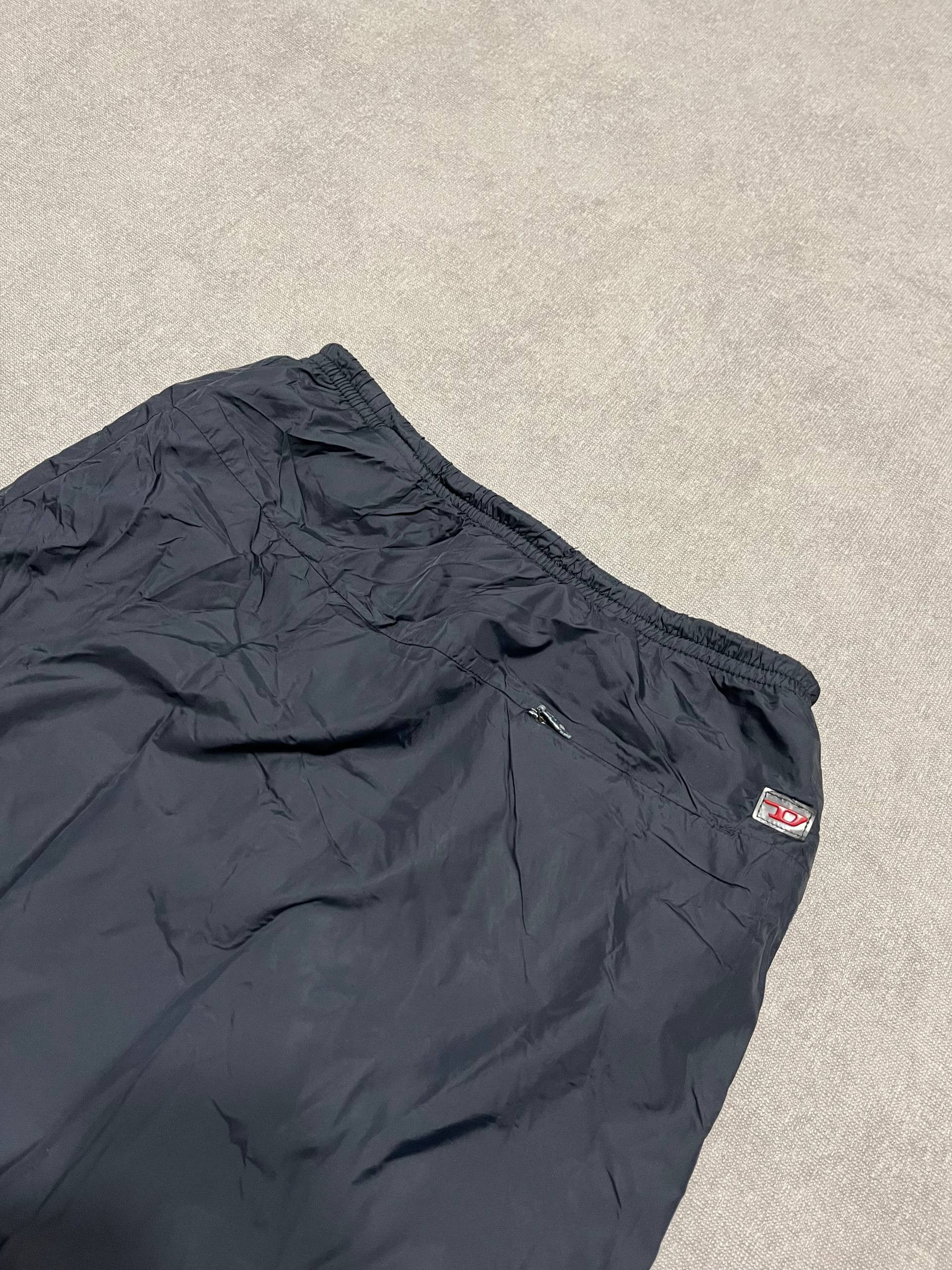 Diesel Diesel Mini Skirt Vintage Womens Junior Black Logo Size 22" - 3 Thumbnail