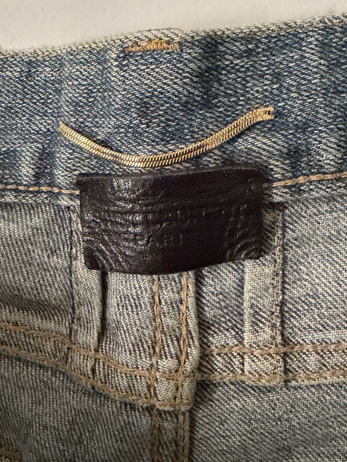 Yves Saint Laurent Yves Saint Laurent FW14 Crash Denim Size 32" / US 10 / IT 46 - 3 Thumbnail