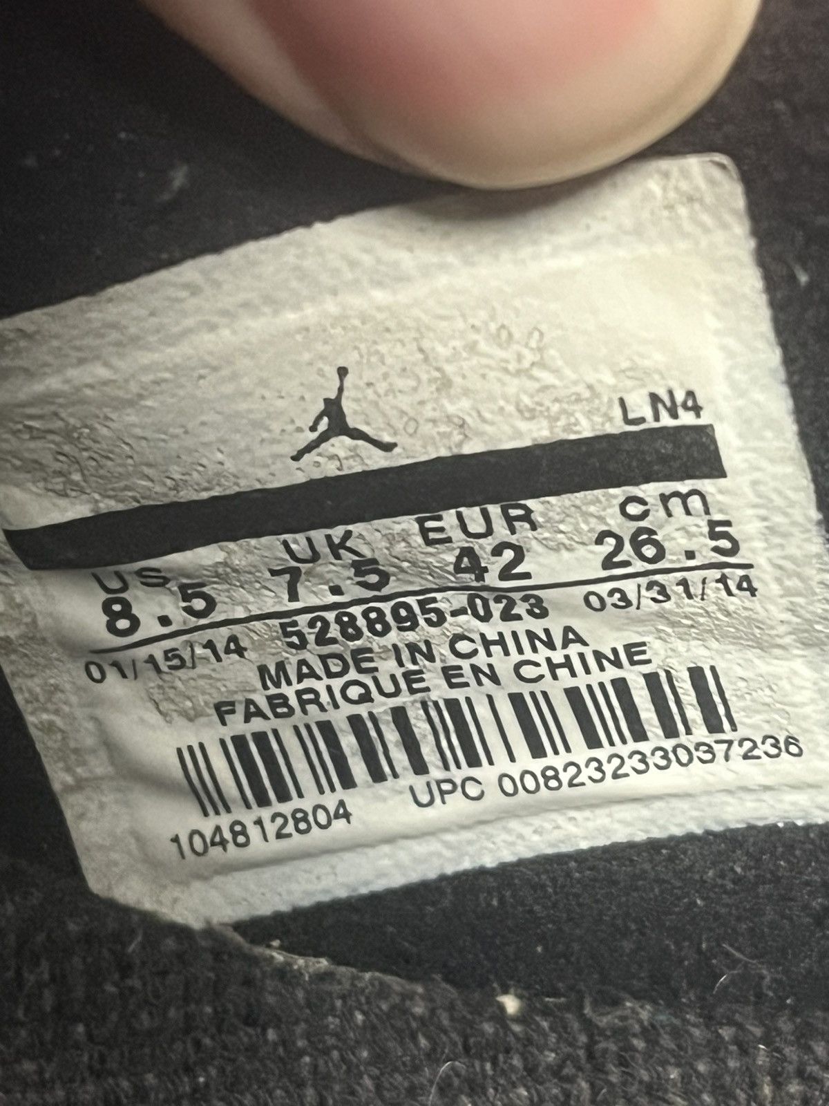 Nike Air Jordan 11 Low Infrared 23 Custom Size 8.5 528895-023 Size US 8.5 / EU 41-42 - 8 Thumbnail