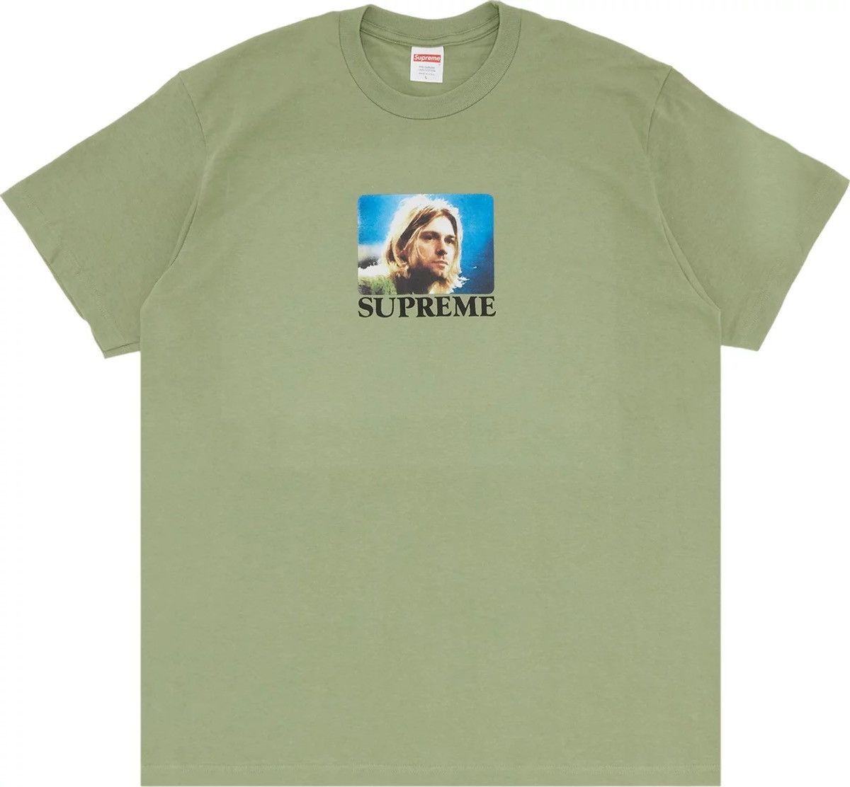 Supreme Kurt Cobain Tee - Supreme Medium Nirvana Merch Light Olive Size US M / EU 48-50 / 2 - 1 Preview