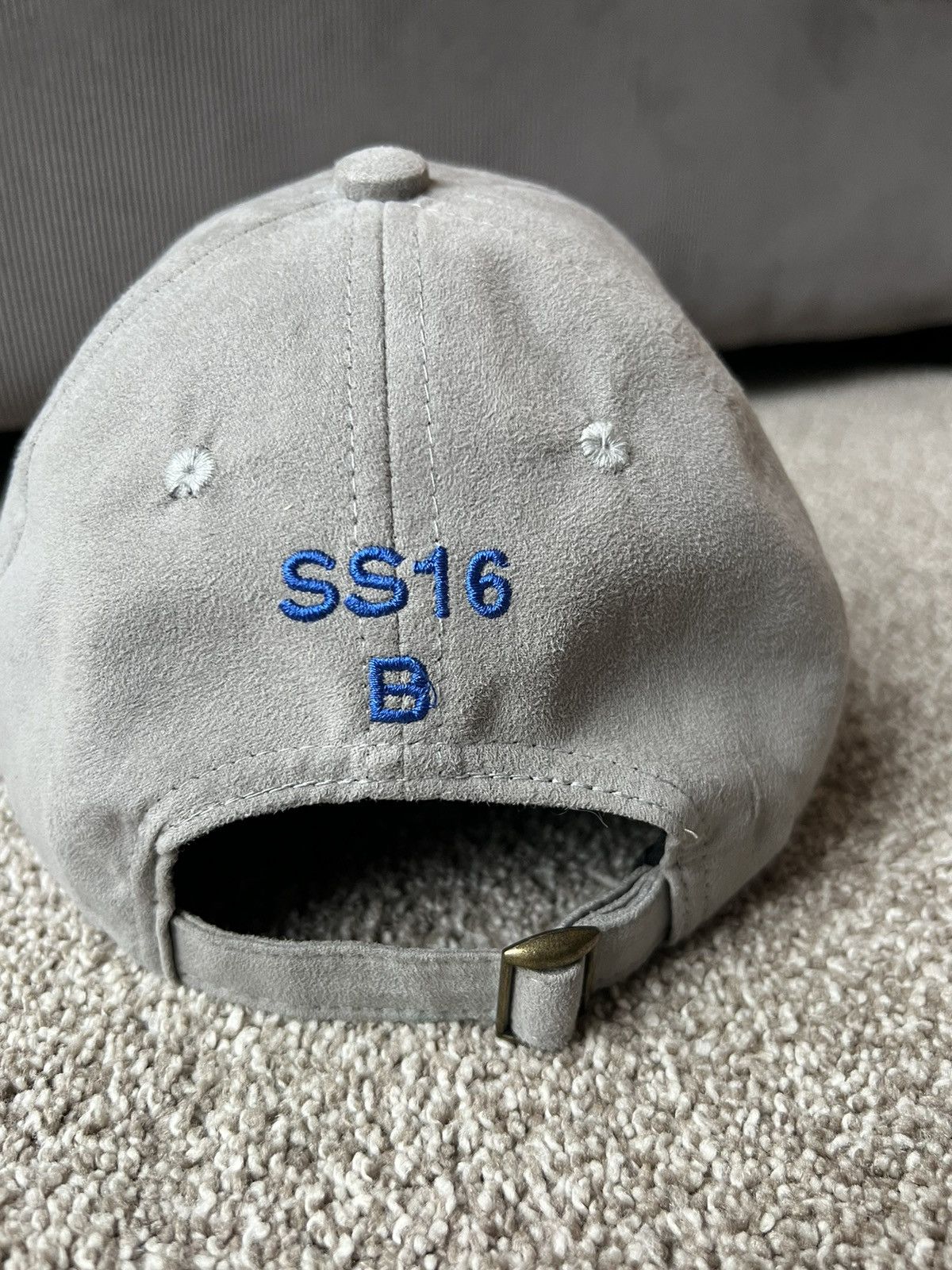 A-COLD-WALL* ACW SS16 faux suede cap Size ONE SIZE - 3 Thumbnail
