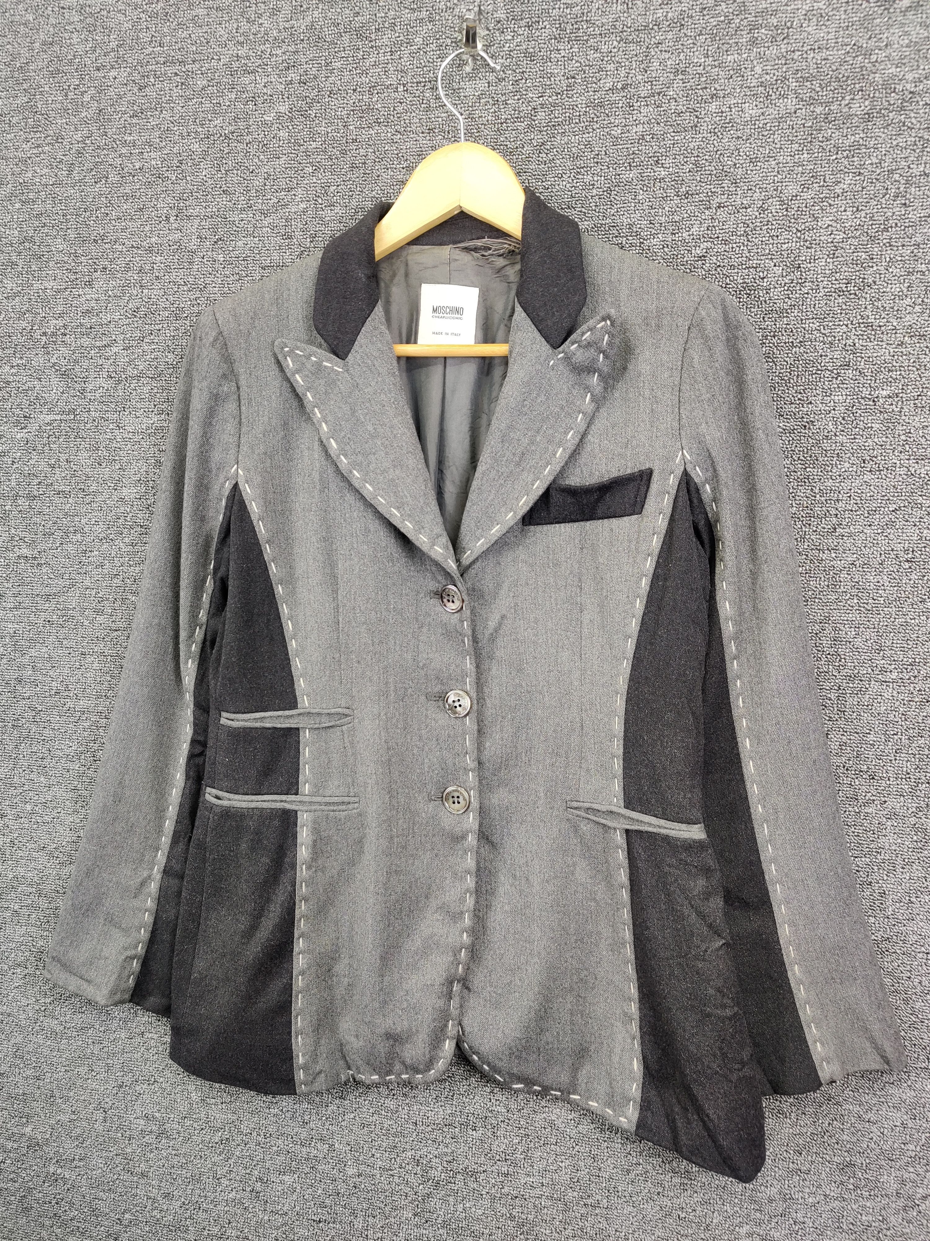 Moschino Vintage Moschino Cheap & Chic Wool Blazer Size US S / EU 44-46 / 1 - 2 Thumbnail