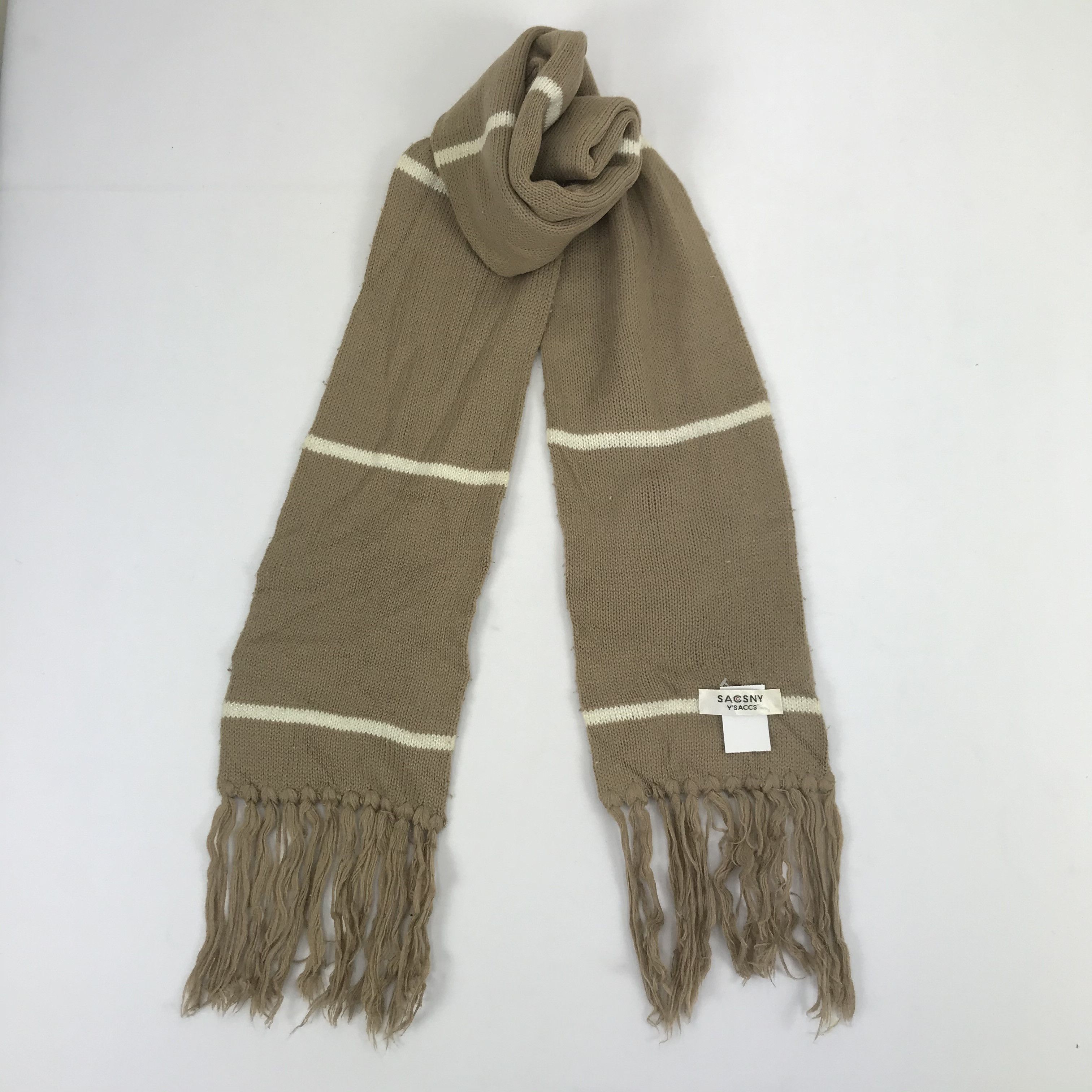 Vintage Vintage Wool Scarf Winter Scarves 56789 Size ONE SIZE - 3 Thumbnail