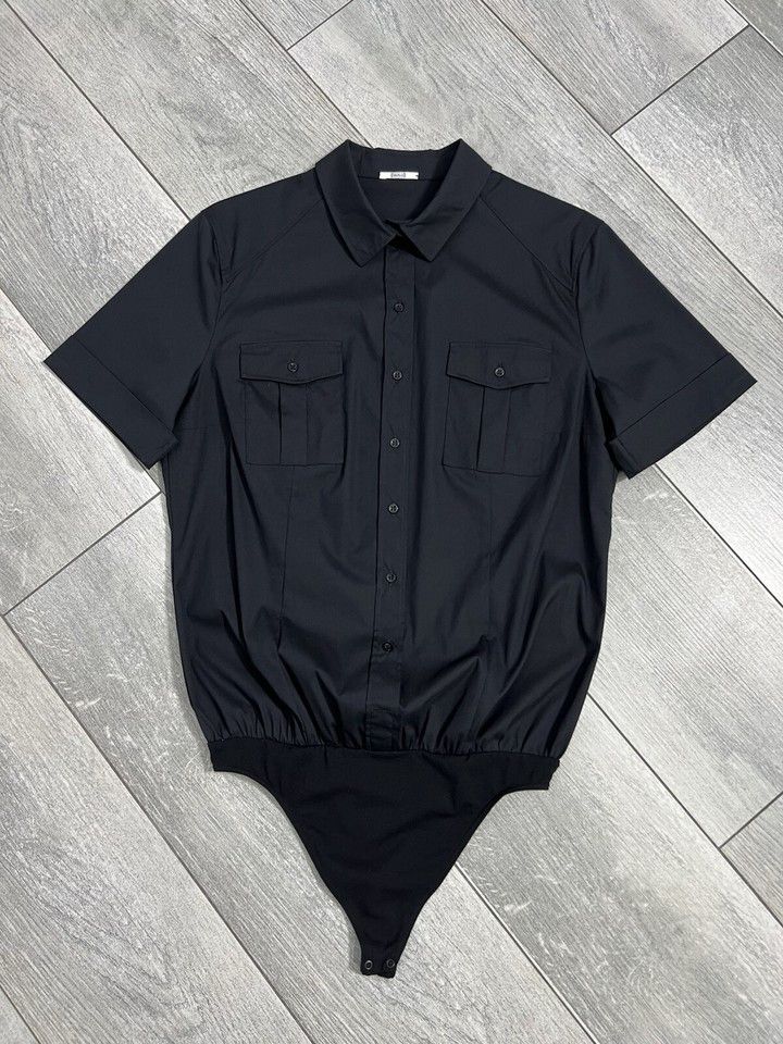 Wolford WOLFORD Bodysuit Shirt Cotton Blend Black Size 40 L Size L / US 10 / IT 46 - 11 Thumbnail