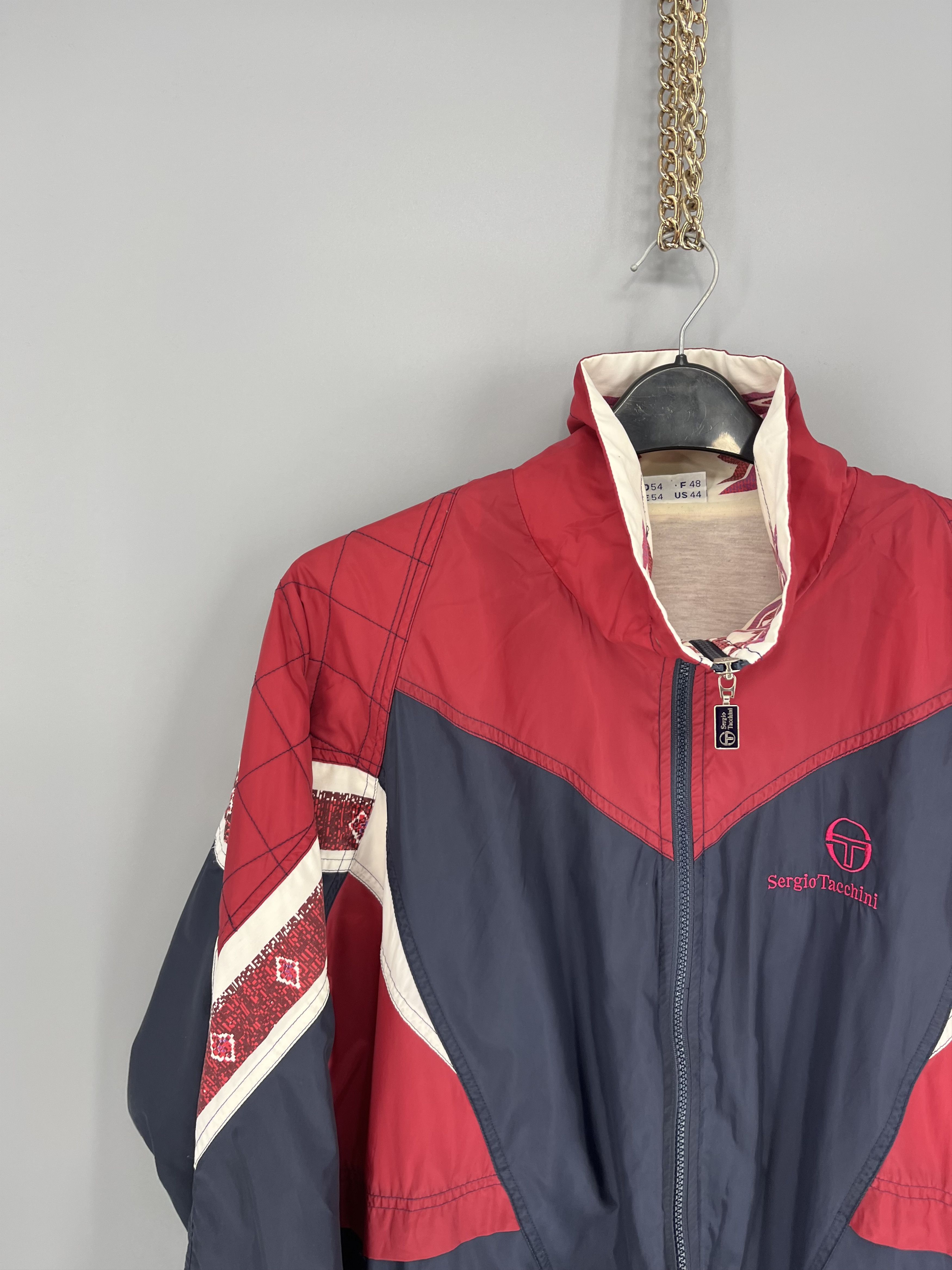 Sergio Tacchini vintage 90s Sergio Tacchini Light Jackets Travis Style Size US L / EU 52-54 / 3 - 6 Thumbnail