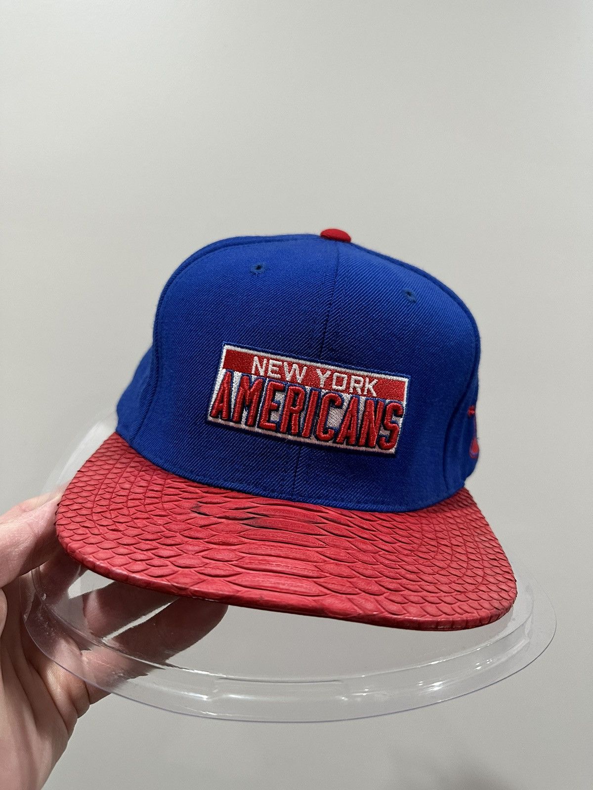 Just Don Just Don x Mitchell & Ness NHL New York Americans Hat Size ONE SIZE - 10 Thumbnail