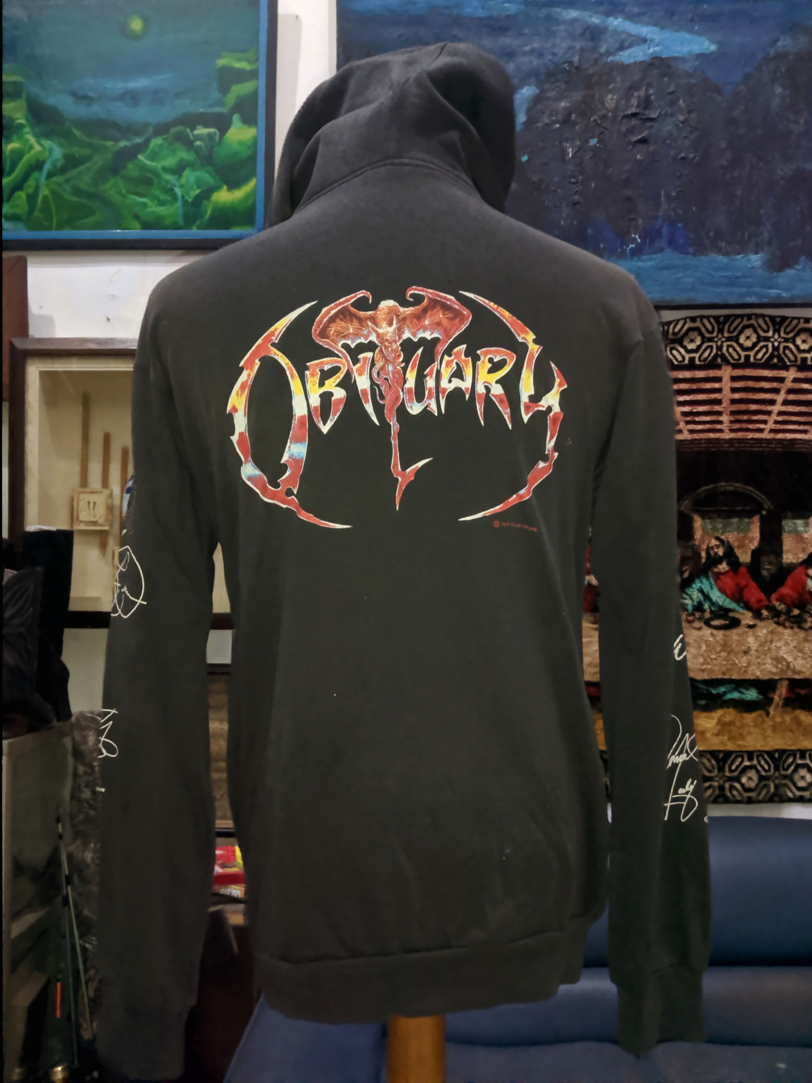 Obituary Hoodie | Grailed