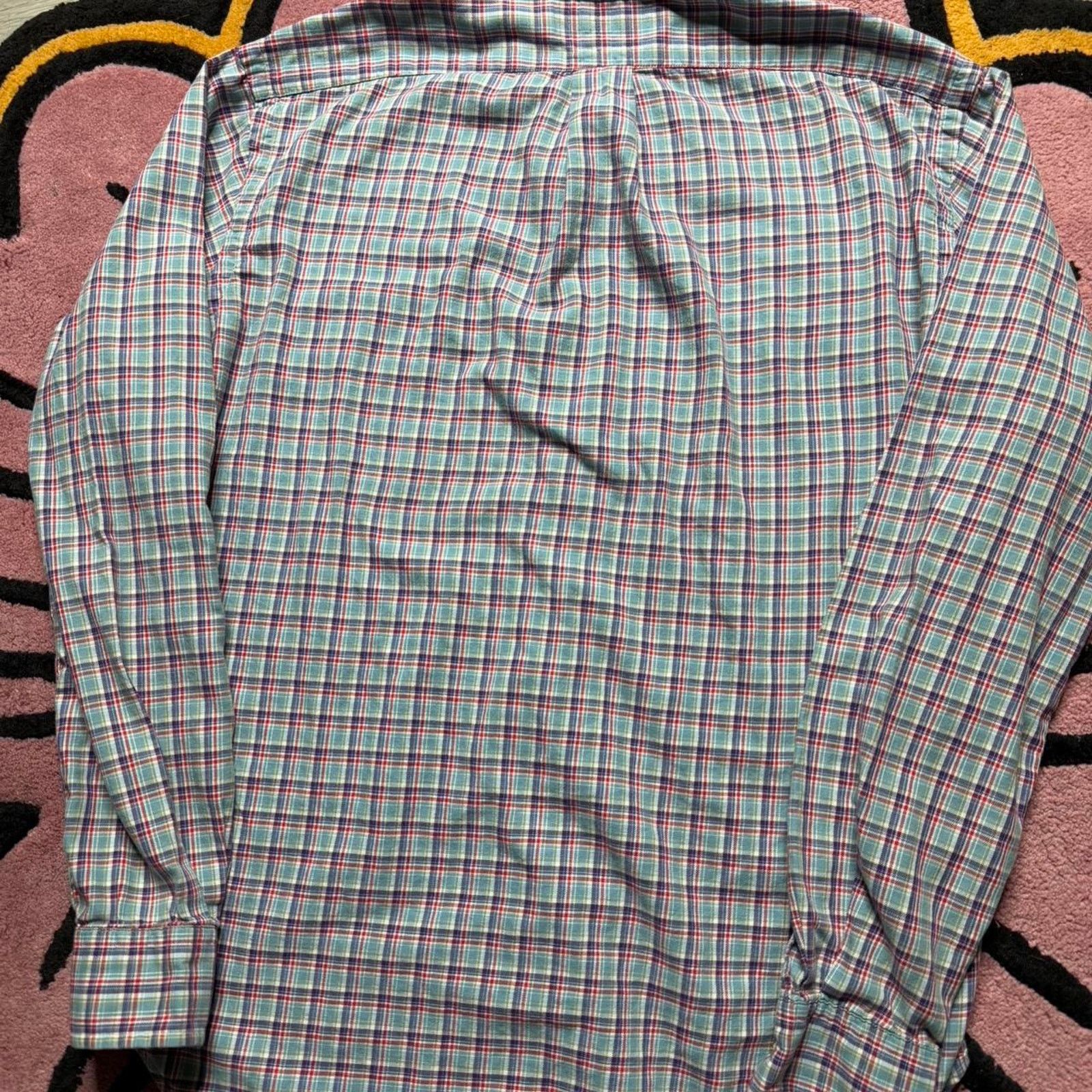 Polo Ralph Lauren × Ralph Lauren Polo Ralph Lauren Plaid Causal Button Up Shirt Size Small Size US S / EU 44-46 / 1 - 7 Thumbnail