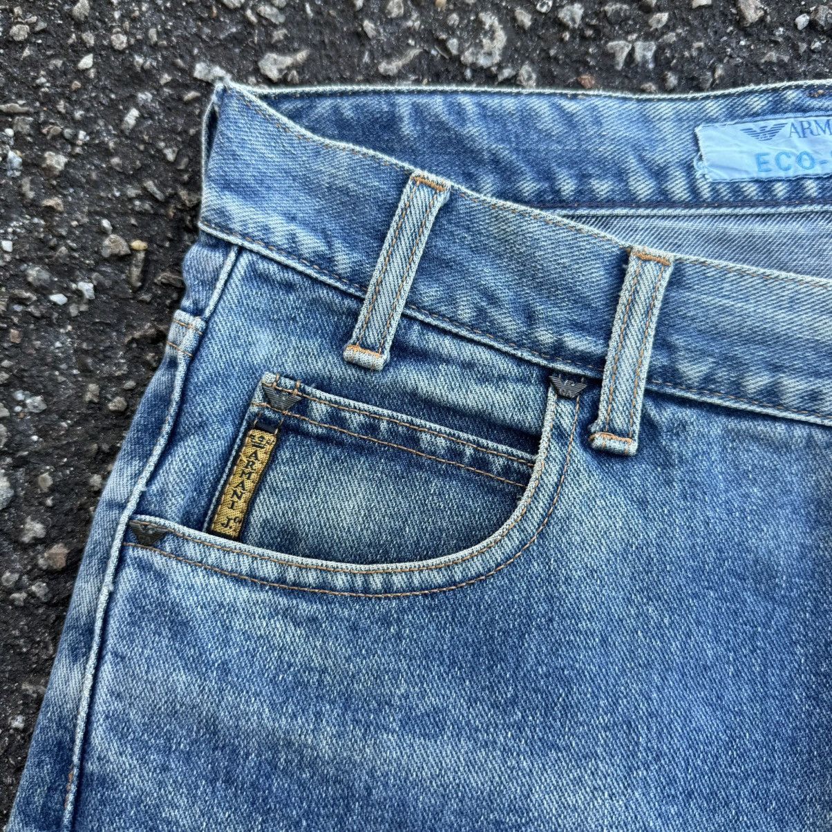 Armani Vintage Armani Jeans Button Fly Rusty Faded Denim Jean Size US 31 - 5 Thumbnail