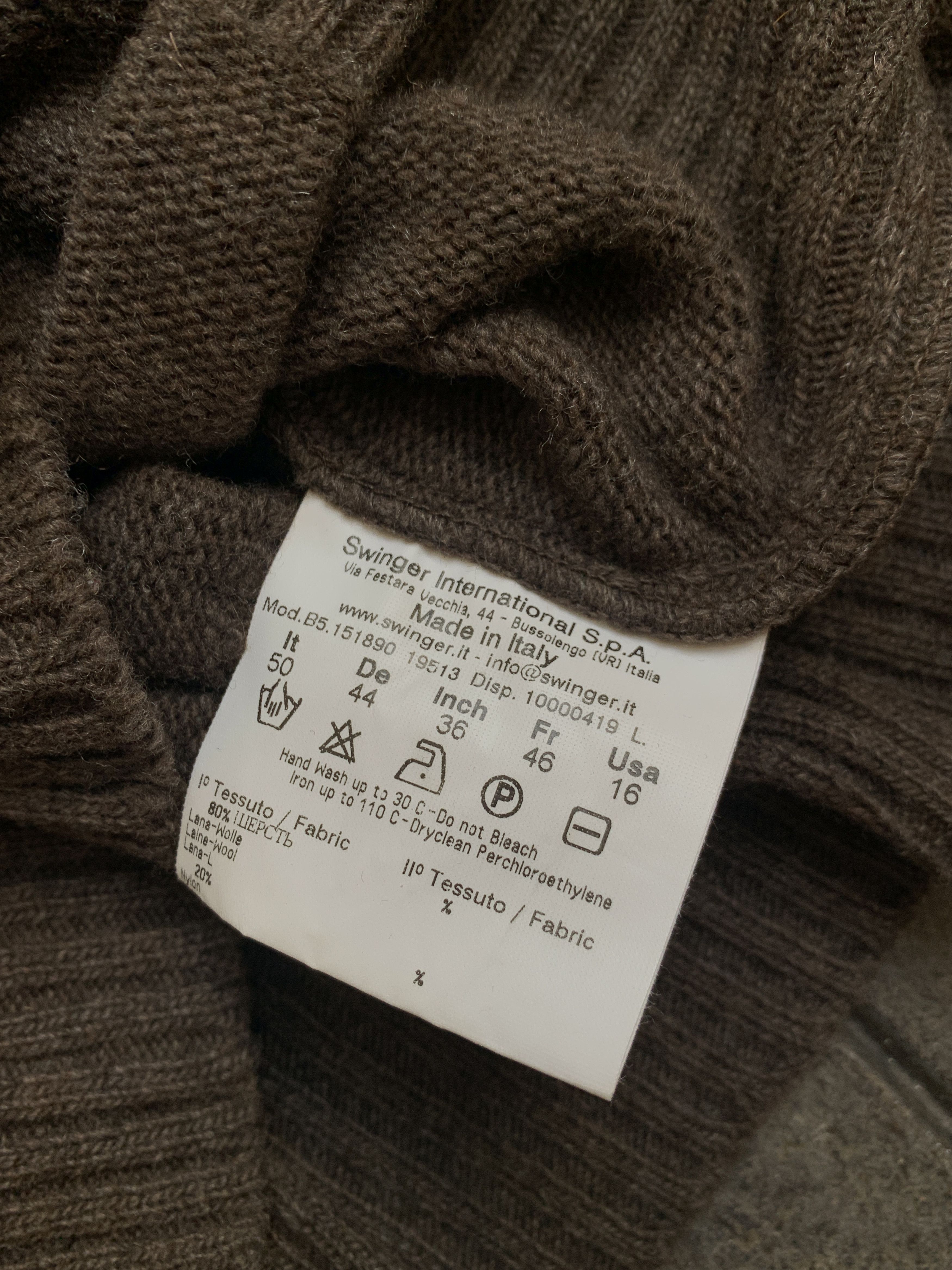 Vivienne Westwood Sinched Wool Sweater from early 2000's Size US M / EU 48-50 / 2 - 5 Thumbnail