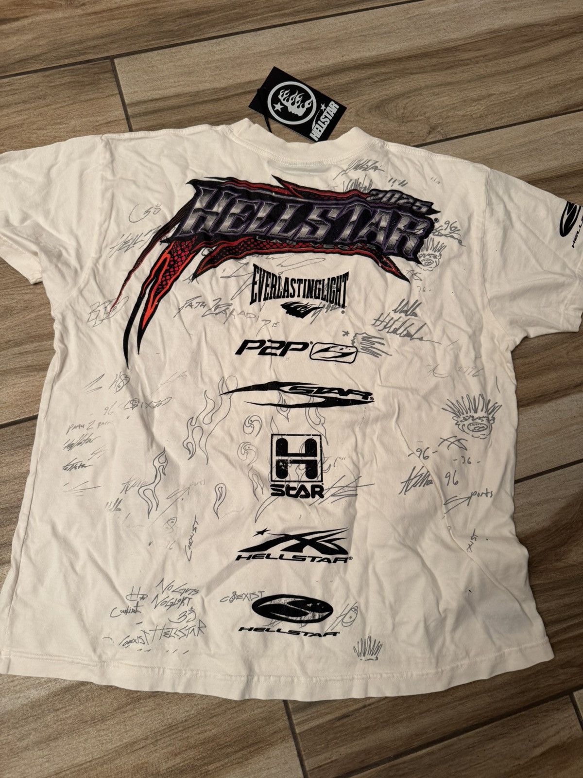 Complex × HELLSTAR Hellstar Complexcon exclusive “Nascar” T-Shirt Size US M / EU 48-50 / 2 - 2 Thumbnail