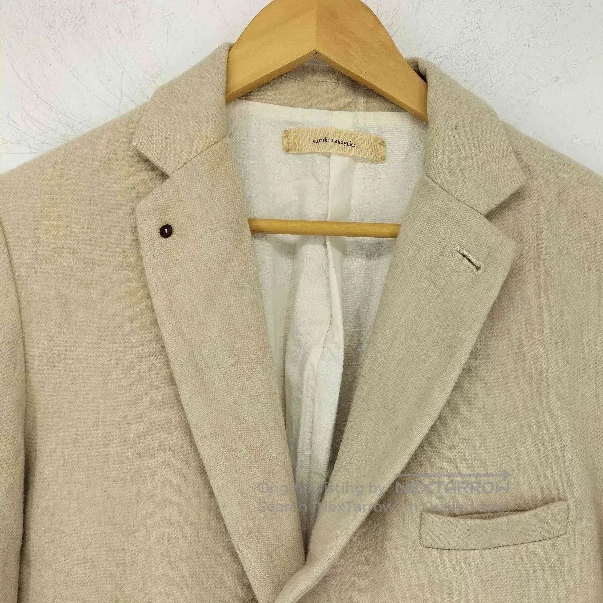 Other Suzuki Takayuki White Wool Blazer. Size US M / EU 48-50 / 2 - 3 Thumbnail