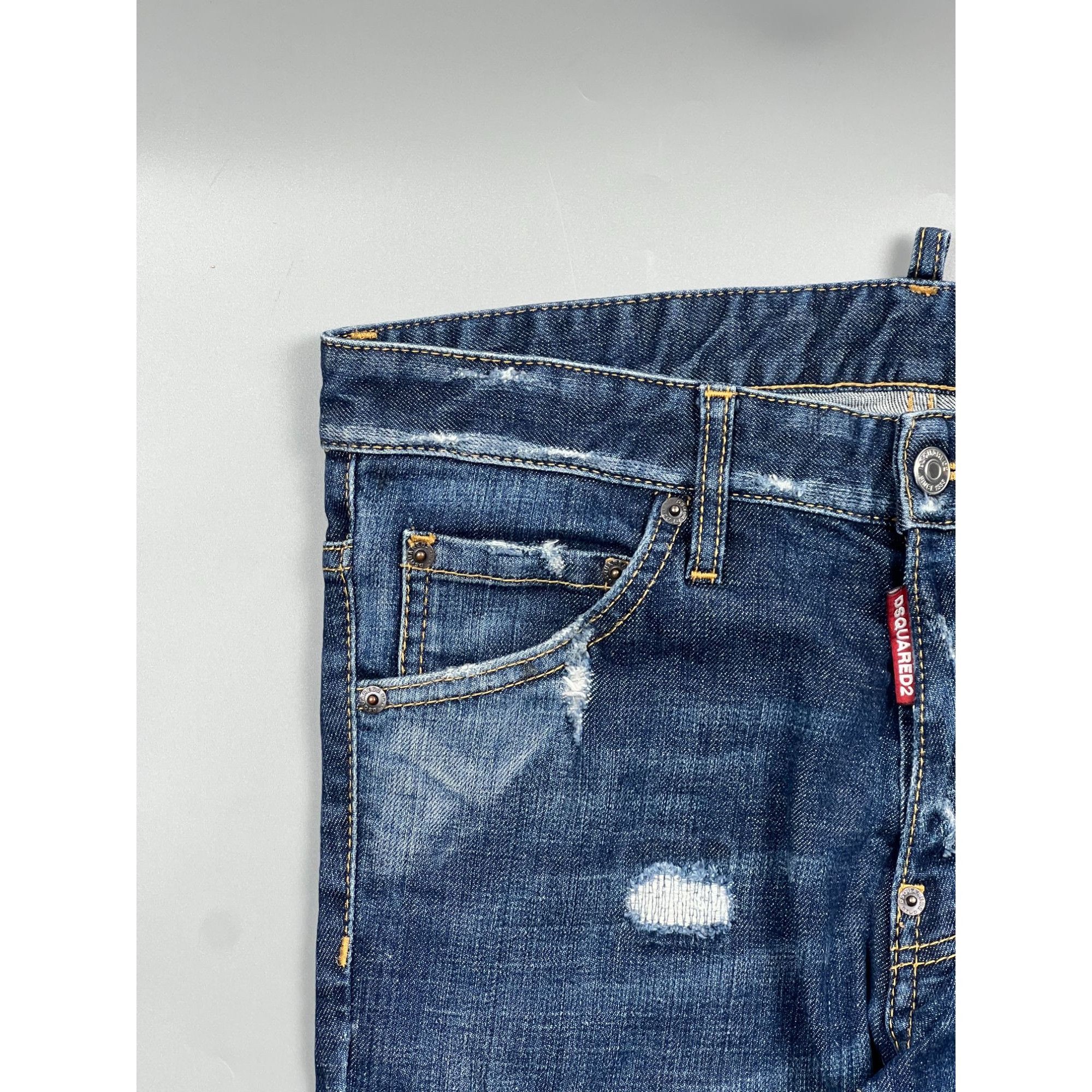 Dsquared2 Dsquared2 Distressed Denim Jeans Pants (Y0874) Size US 30 / EU 46 - 5 Thumbnail