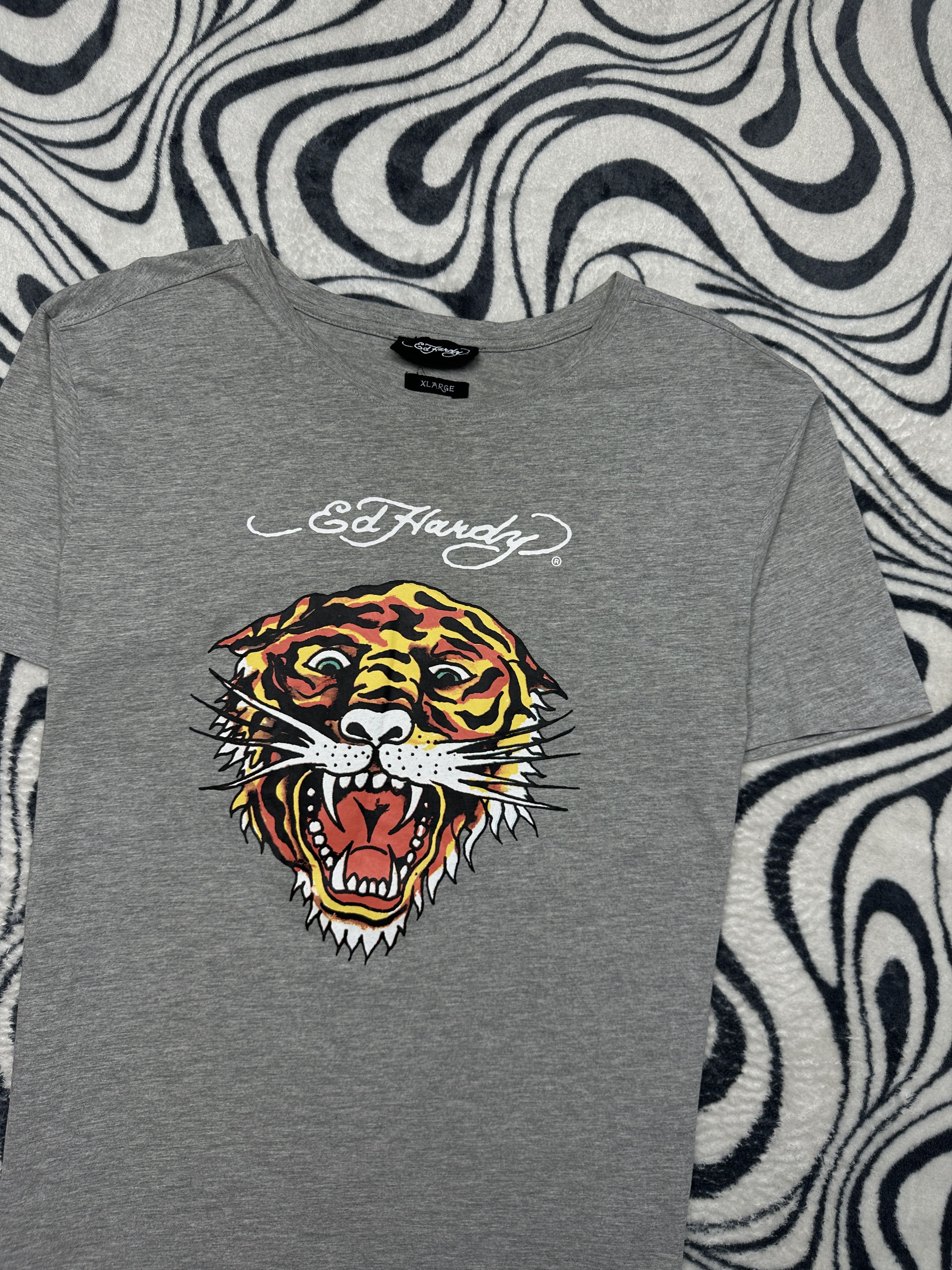 Ed Hardy Ed Hardy by Christian Audigier Mens T-Shirt Tee Size US XL / EU 56 / 4 - 2 Thumbnail