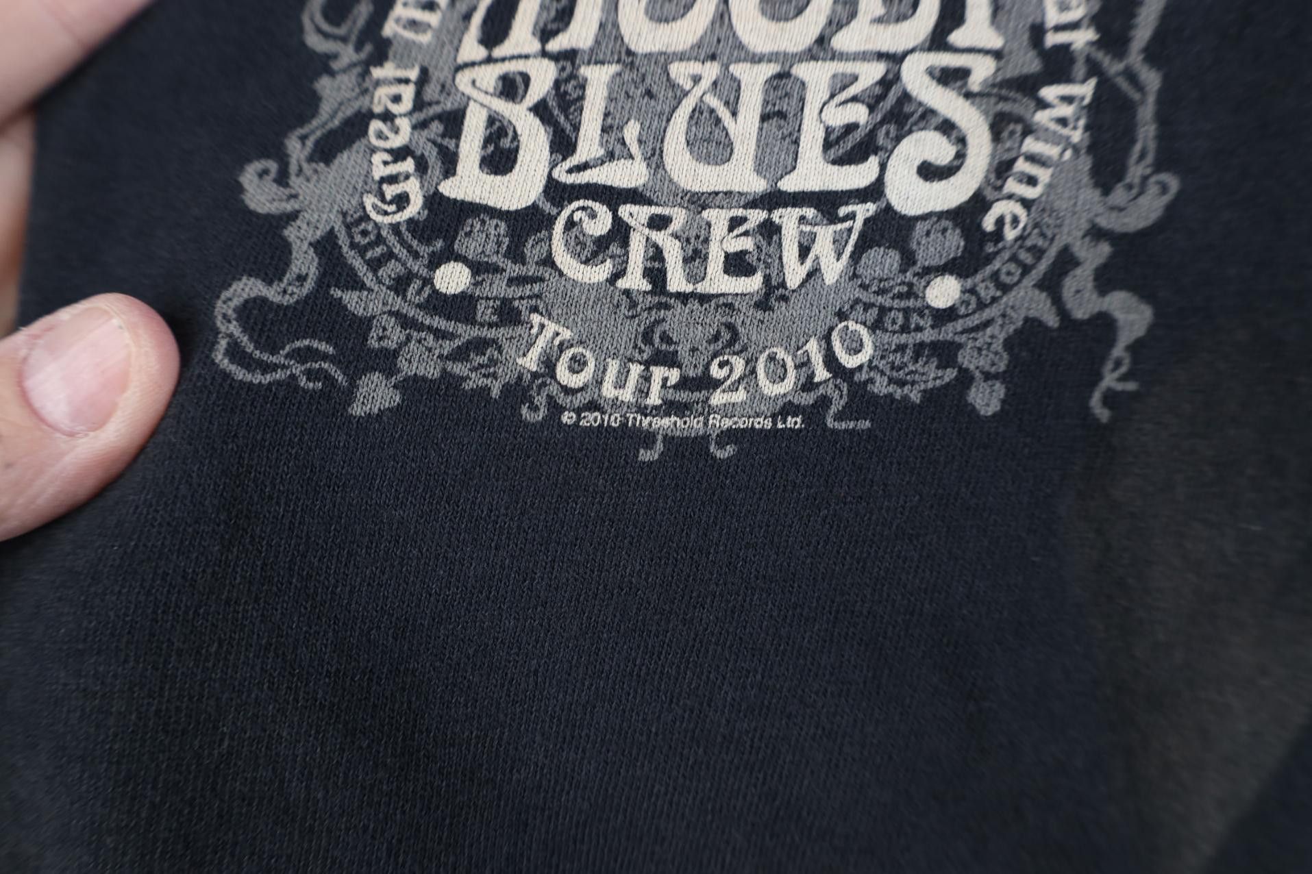 Vintage Vintage Y2K Sun Crew 2010 Tour The Moody Blues Band T-Shirt Size US XL / EU 56 / 4 - 5 Thumbnail