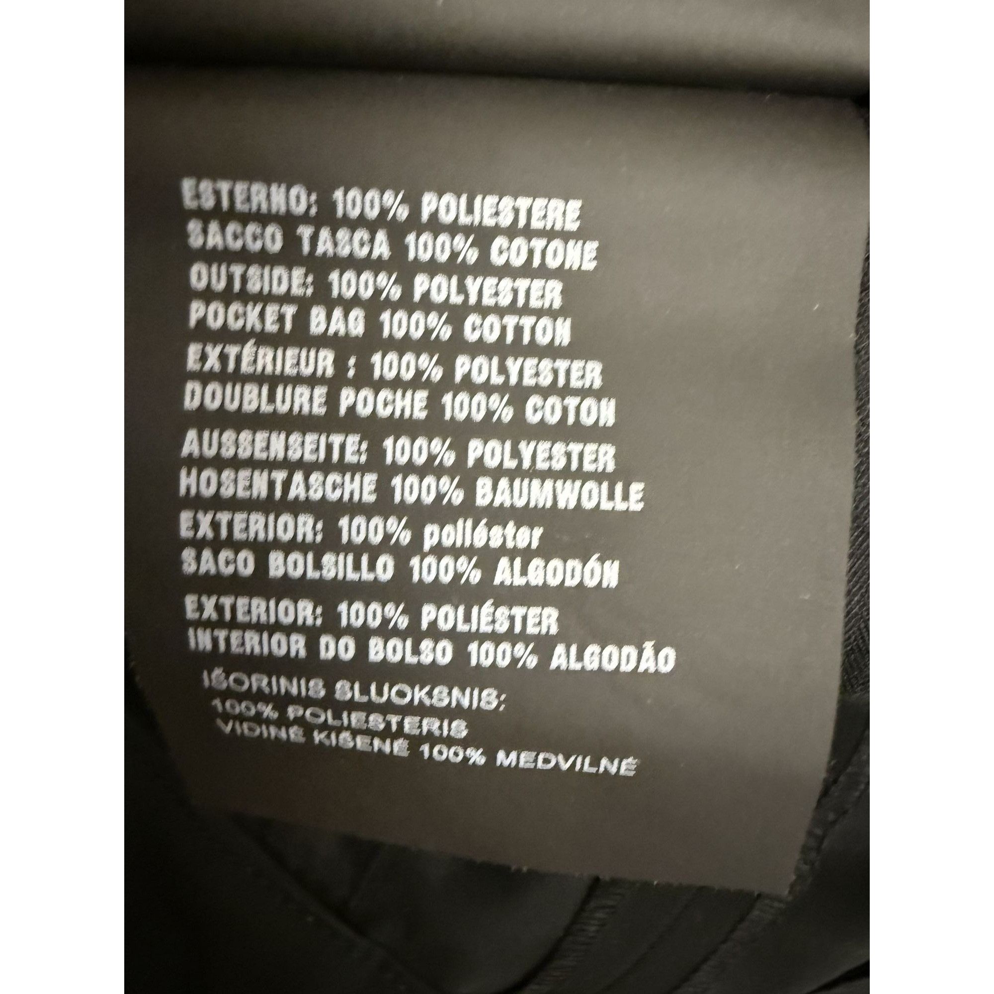 Prada Prada Mens Black Slim Fit Trousers Size 46 Made In Italy Size US 30 / EU 46 - 13 Thumbnail