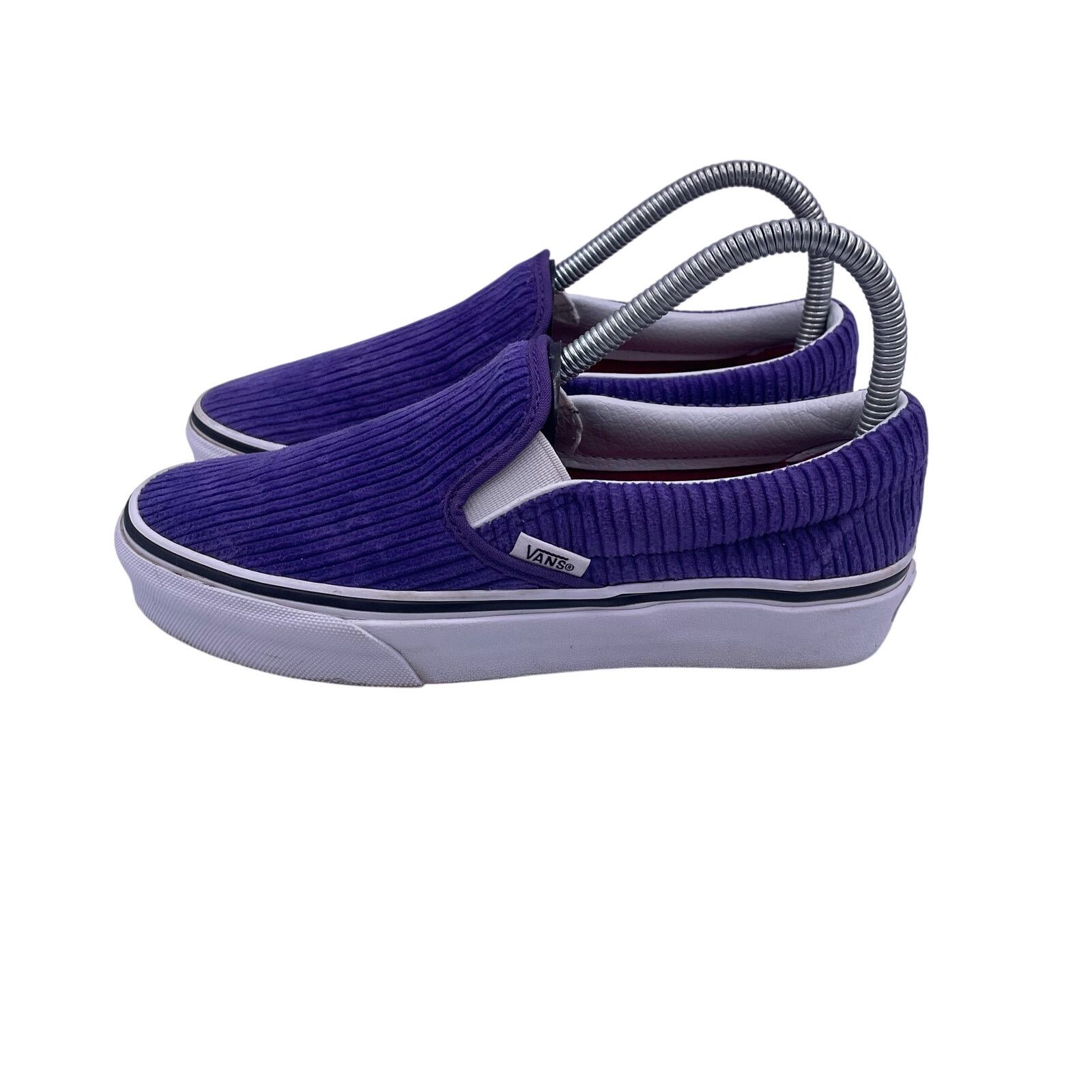Vans VANS OTW Chunky Corduroy Purple Slip On Skate Shoes Womens 6 Size US 6 / IT 36 - 1 Thumbnail