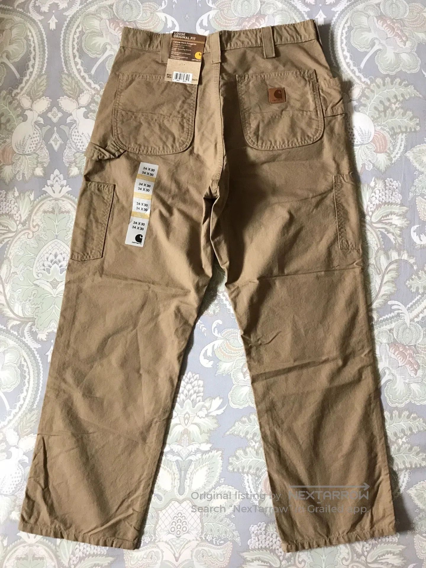 Carhartt Carhartt B151 Canvas Work Pants W34L30. Size US 34 / EU 50 - 3 Thumbnail