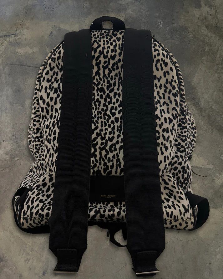 Saint Laurent Paris SAINT LAURENT LEOPARD BACKPACK Size ONE SIZE - 4 Thumbnail