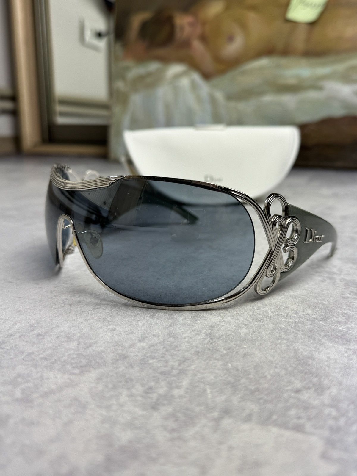 ディオール DIOR AIR 2 シールド サイバー テック サングラス Y2K ディオール DIOR AIR 2シールド サイバー テック サングラスY2K