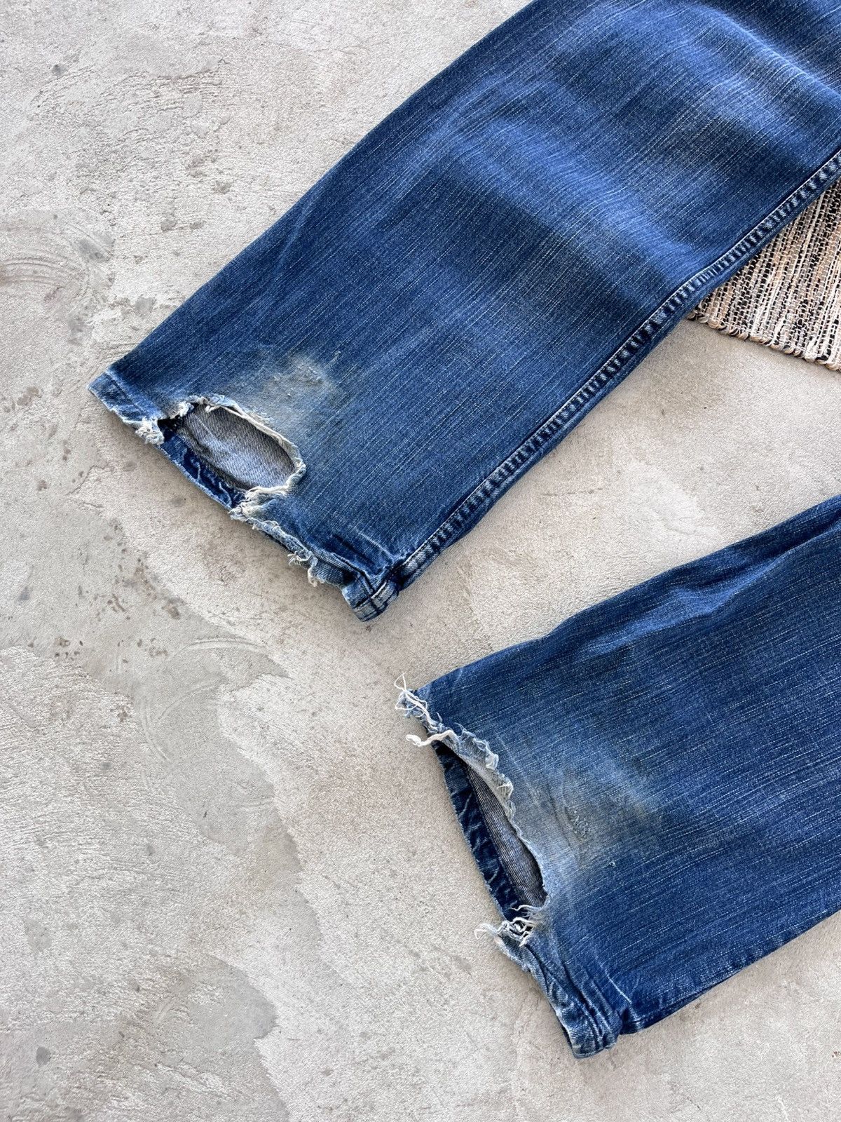 Pepe Jeans × Vintage Hype Vintage Pepe Jeans Blue Denim London Distressed Y2K Size US 32 / EU 48 - 19 Thumbnail
