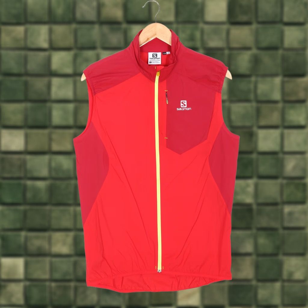 Salomon VINTAGE SALOMON Fast Wing Gilet Climawind Lightweight Vest Jacket Men S VR2948 Size US S / EU 44-46 / 1 - 1 Thumbnail