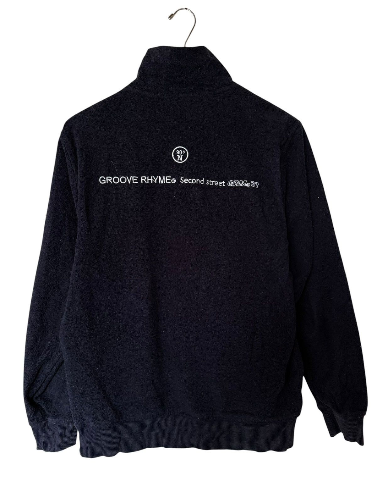 Japanese Brand Vintage Groove Rhyme International Big Logo Sweatshirt Size US L / EU 52-54 / 3 - 1 Thumbnail