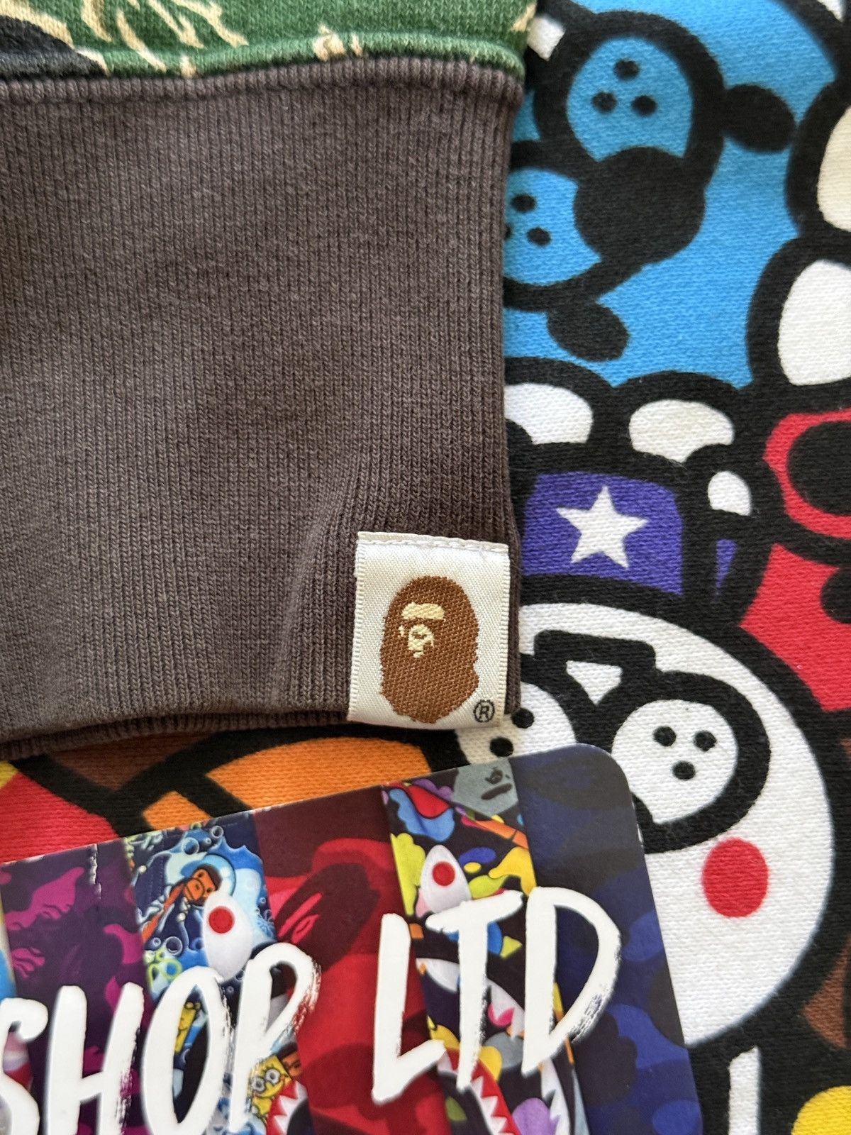 A Bathing Ape Green Camo Tiger Hoodie
