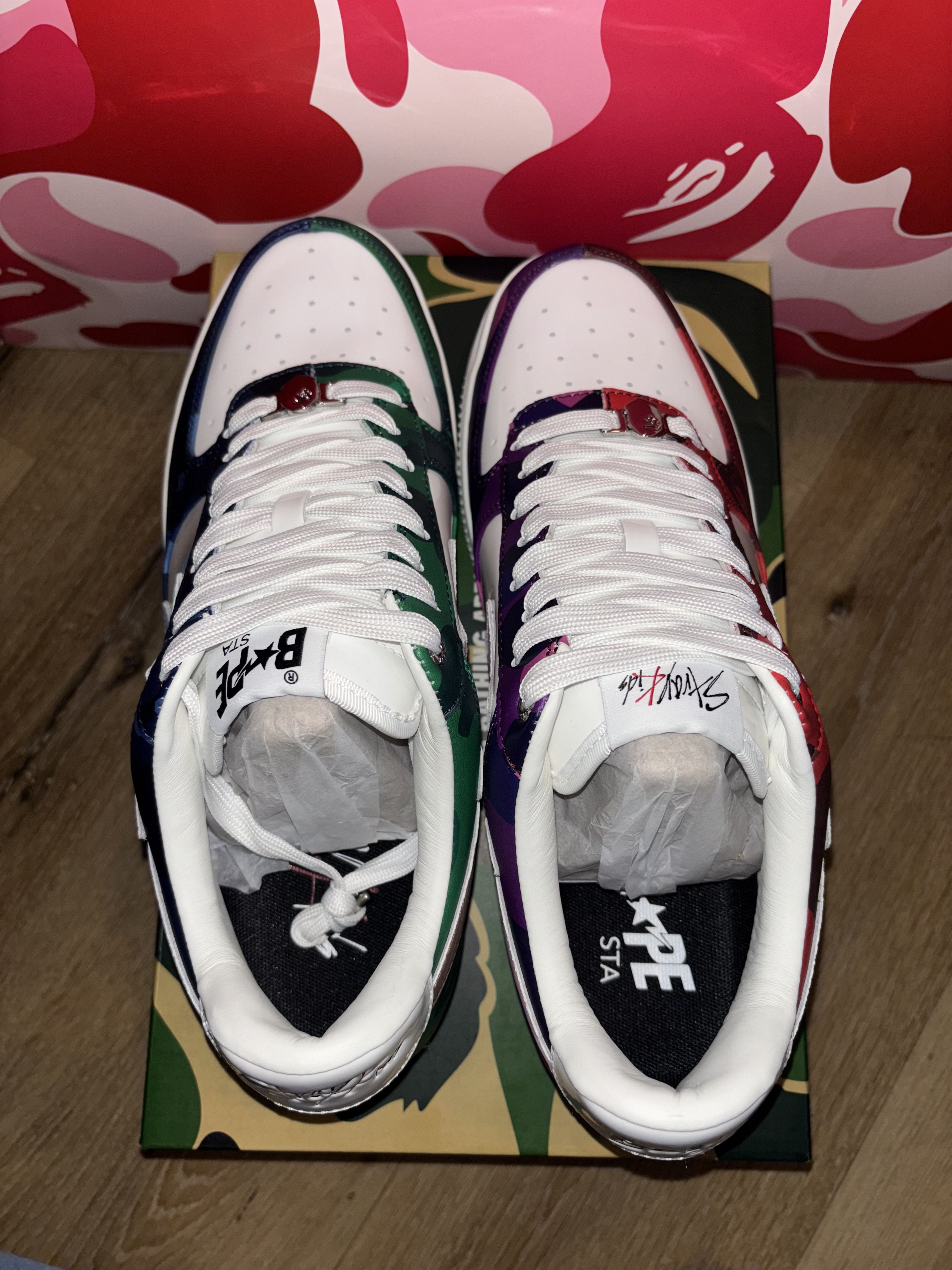 Bape BAPE x Stray Kids US Men’s 12 Shoes Brand New Authentic Size US 12 / EU 45 - 4 Thumbnail