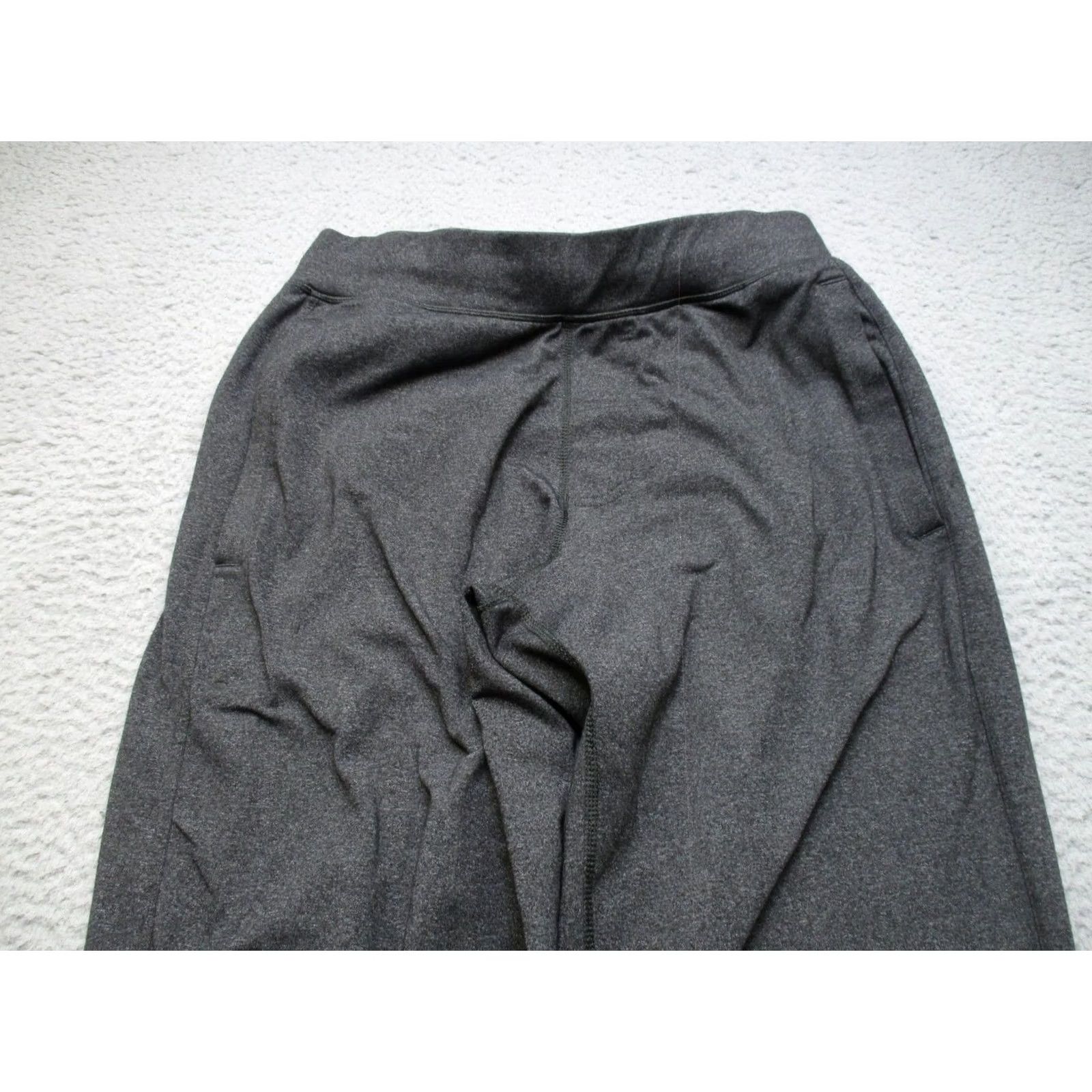 Lululemon Lululemon Pants Mens M Gray Wide-Leg Sweatpants Elastic Waist Pockets Yoga Athleticwear Size US 31 - 2 Thumbnail